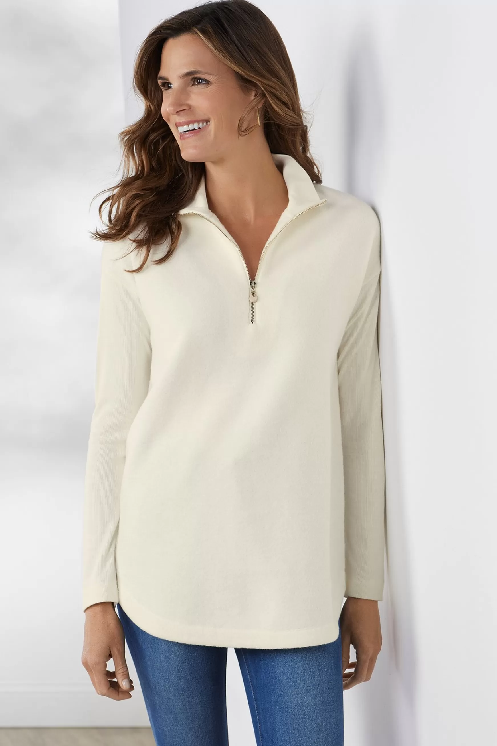 Soft Surroundings Wear Now Styles | Sweaters & Cardigans-Adalyn Pullover Tunic