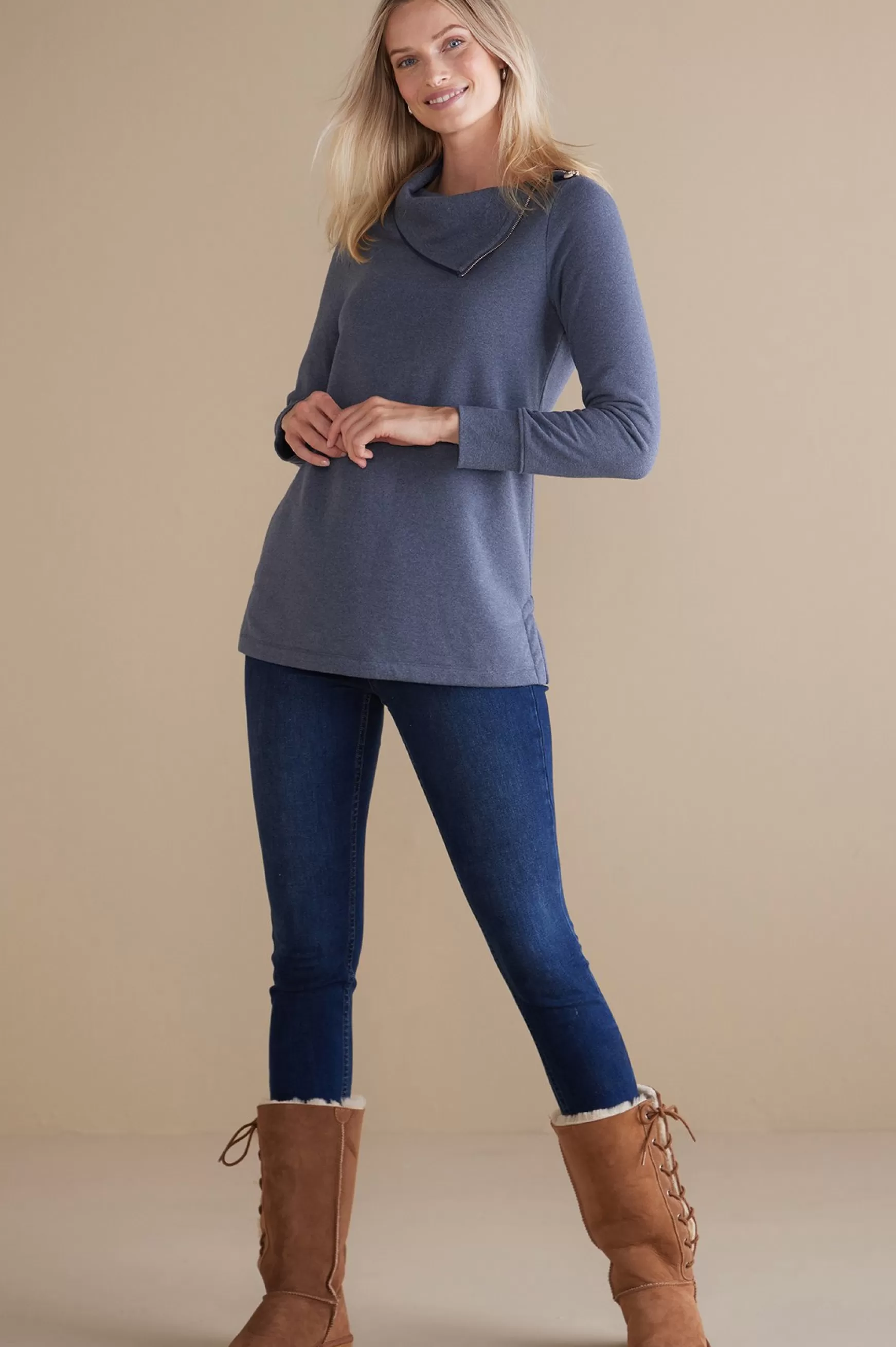 Soft Surroundings Into The Blues | Everyday Styles-Angie Tunic