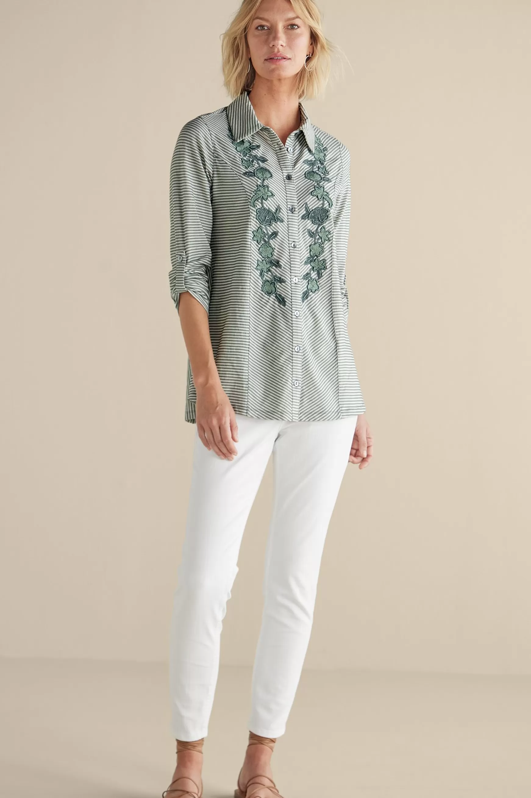 Soft Surroundings Feminine Flourish | Vacation Shop-Anisa Tunic