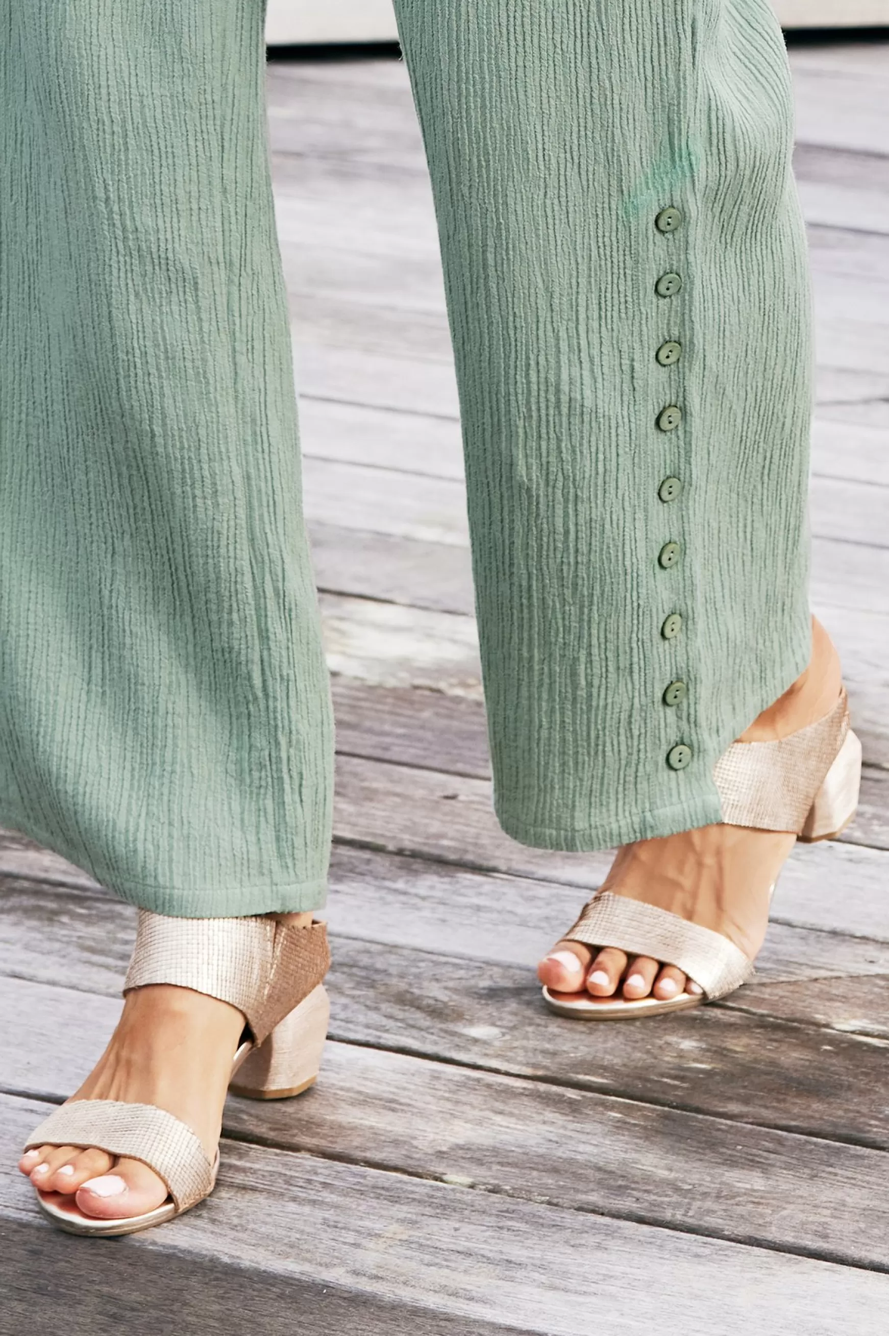 Soft Surroundings sandals | slides & mules-Antelope Amelia Textured Sandal