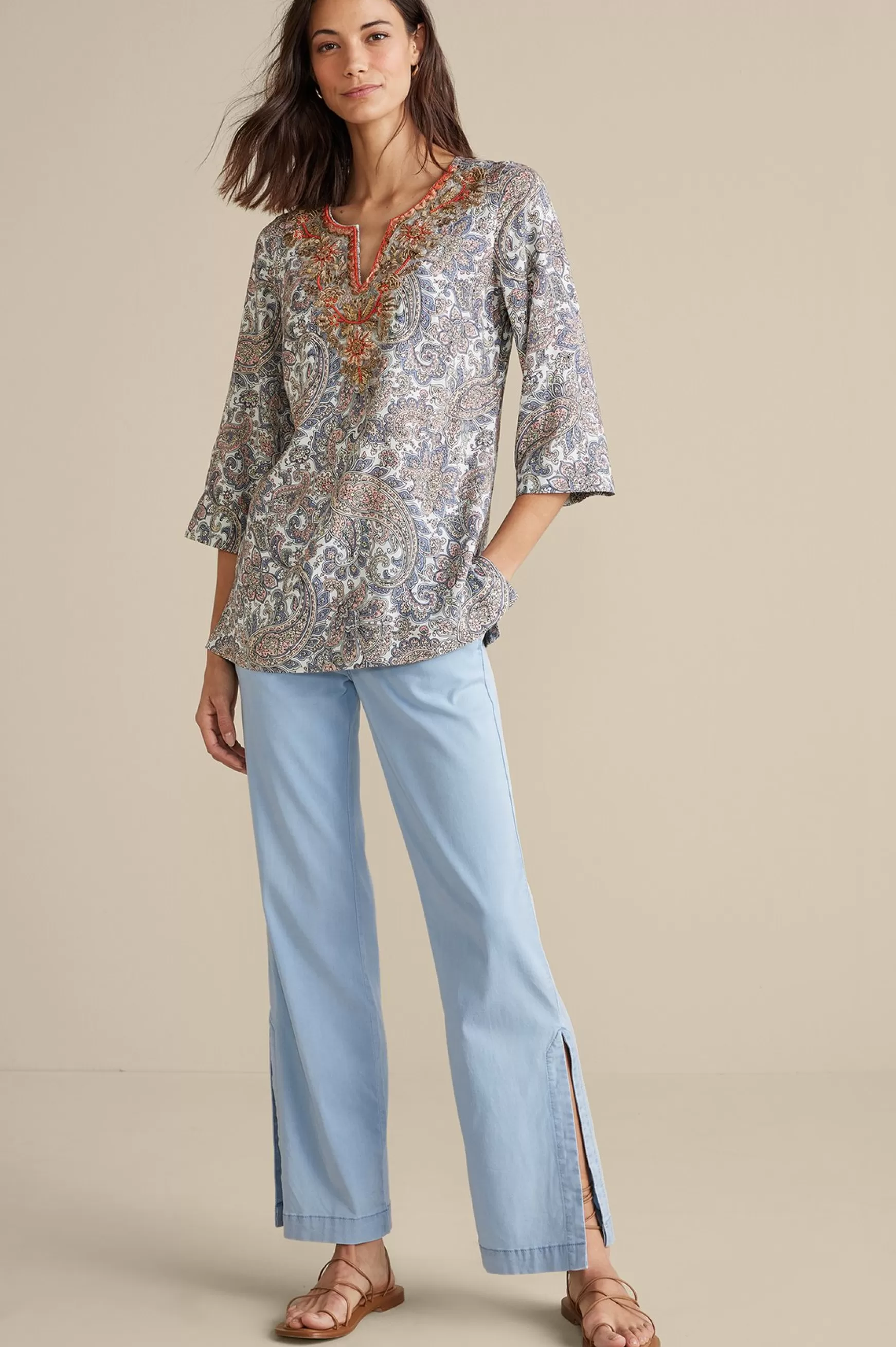 Soft Surroundings Vacation Shop | Wear Now Styles-Arcadia Wide Leg Pants