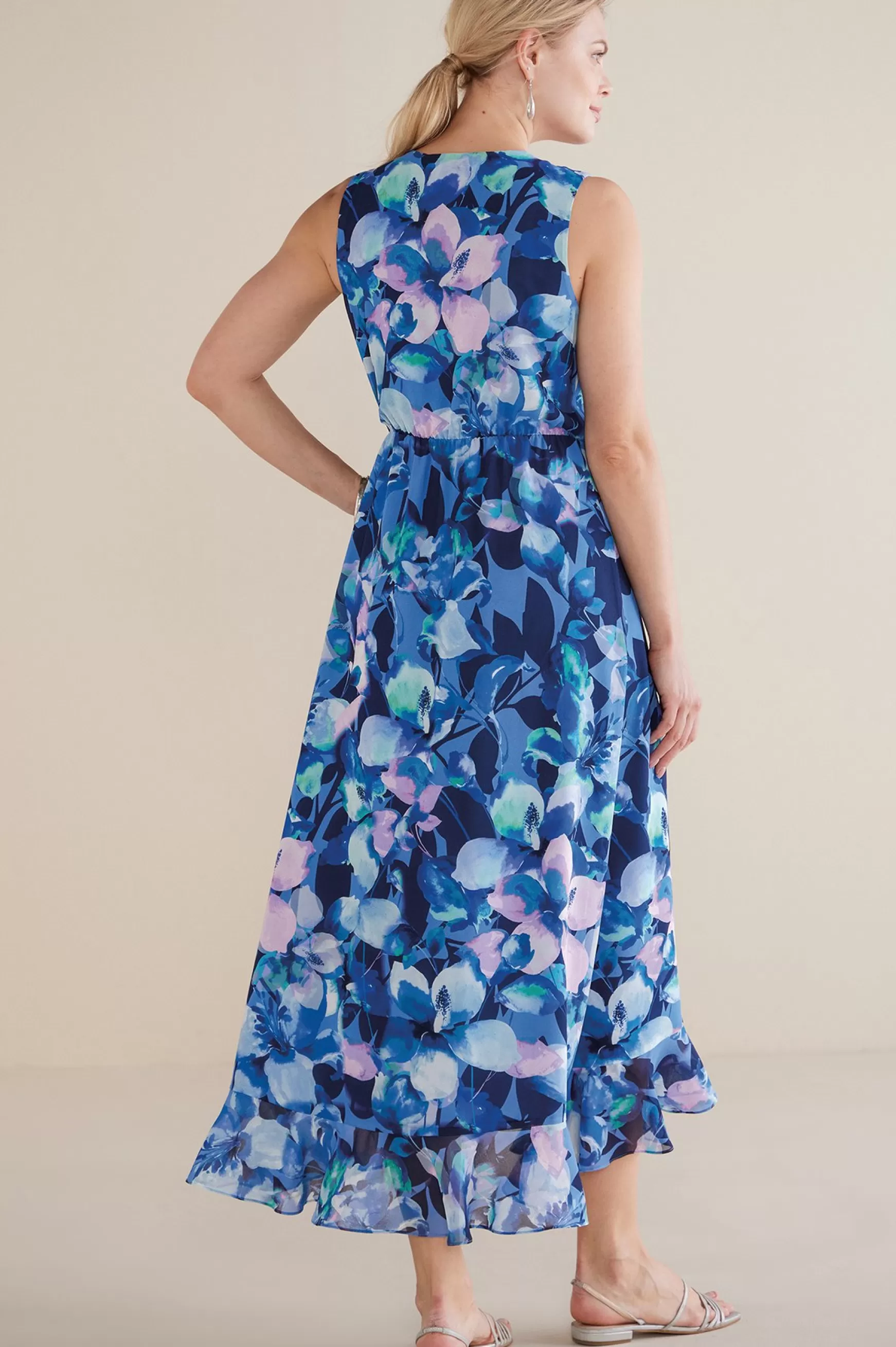 Soft Surroundings patterned | maxi-Ashlyn Maxi Dress