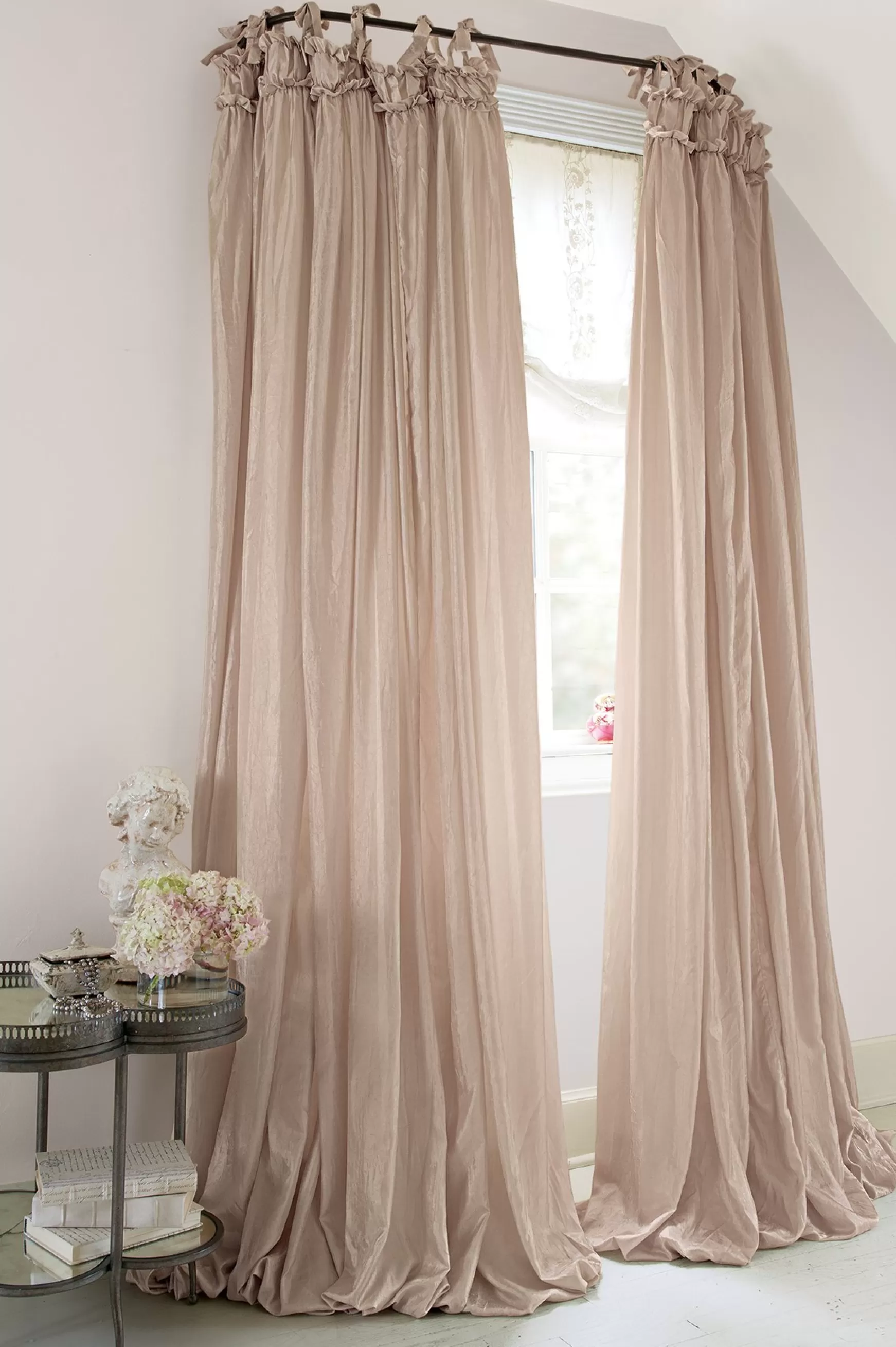 Soft Surroundings Window Coverings-Balloon Blackout Drapery Panel