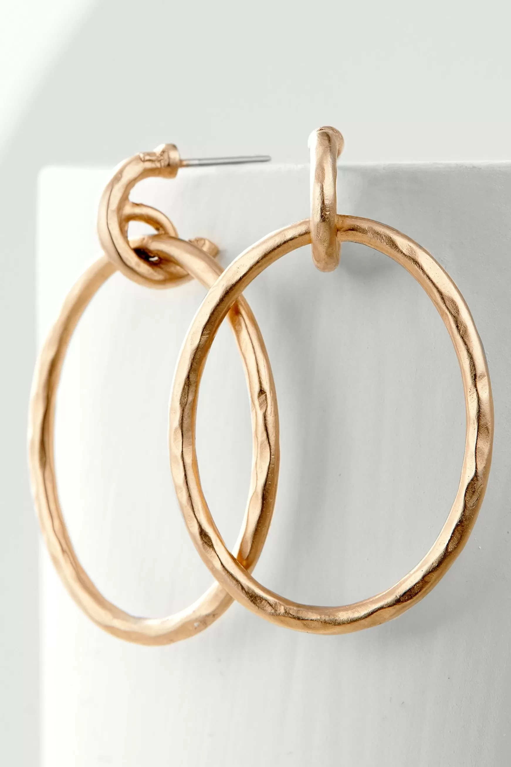 Soft Surroundings Earrings | earrings-Cassini Hoop Earring