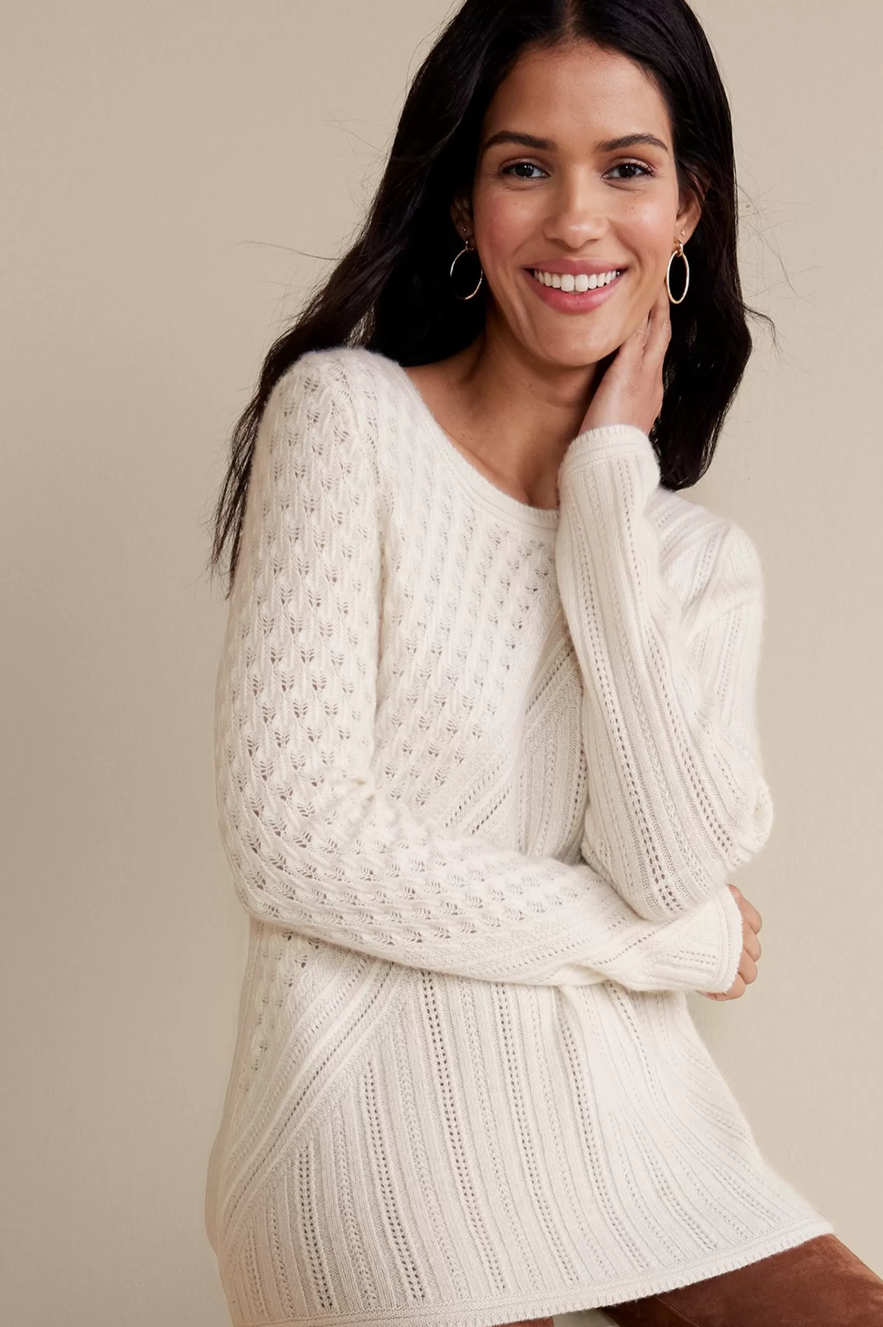 Soft Surroundings Sweaters & Cardigans | long sleeve-Charlette Cashmere Sweater