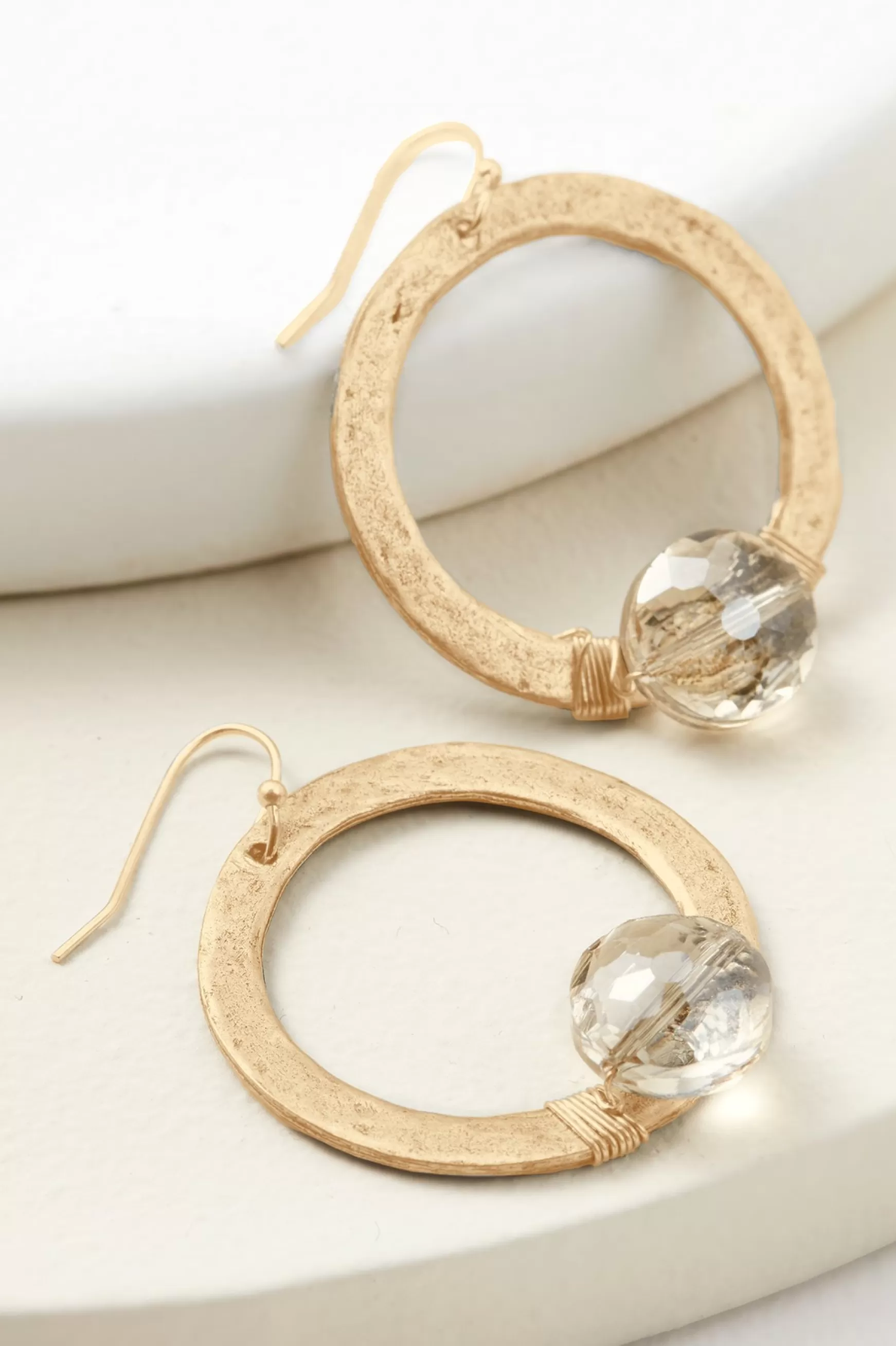 Soft Surroundings Earrings | earrings-Cressa Crystal Hoop Earrings