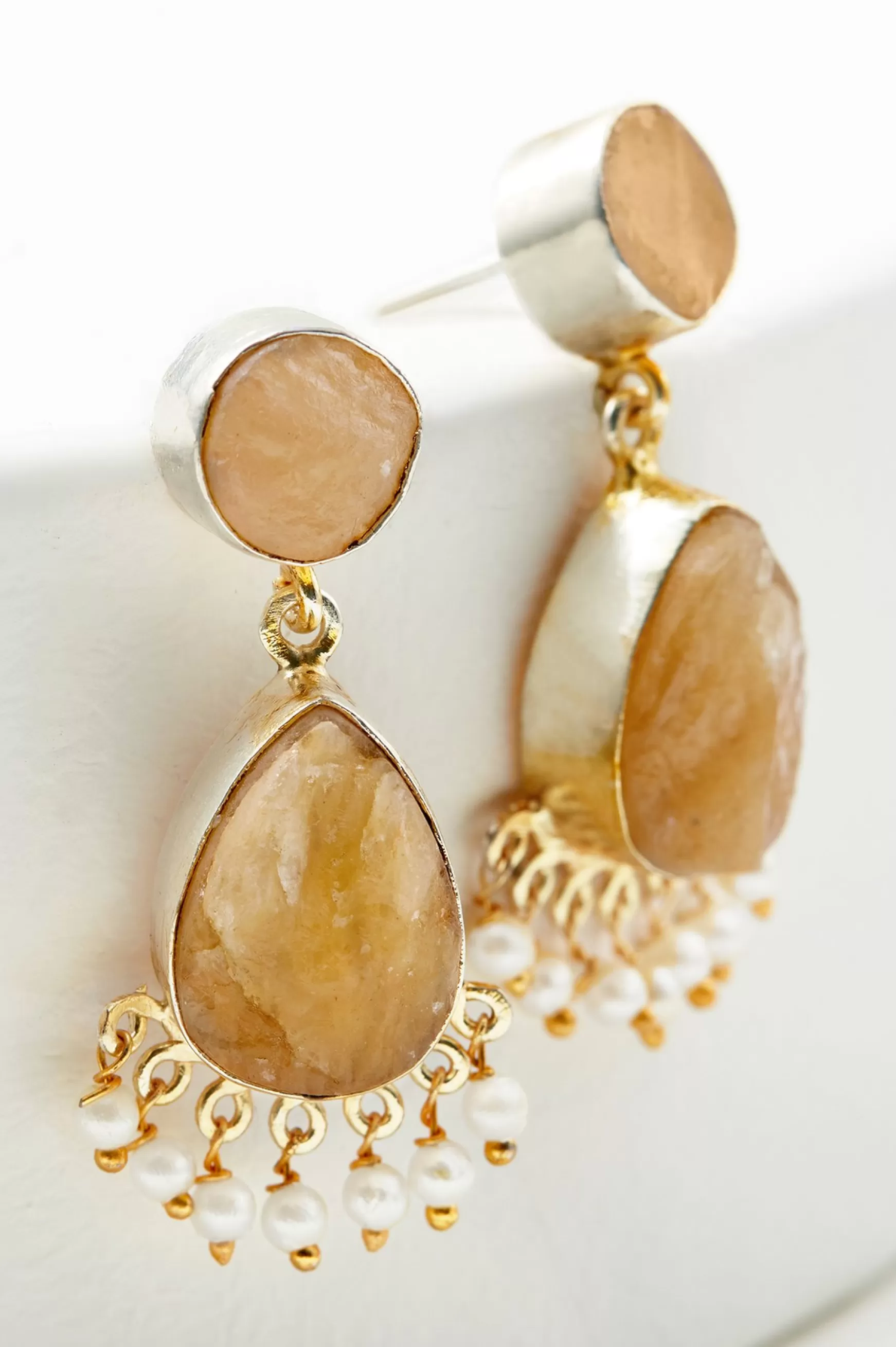 Soft Surroundings Earrings | earrings-Cressa Stone Drop Earring