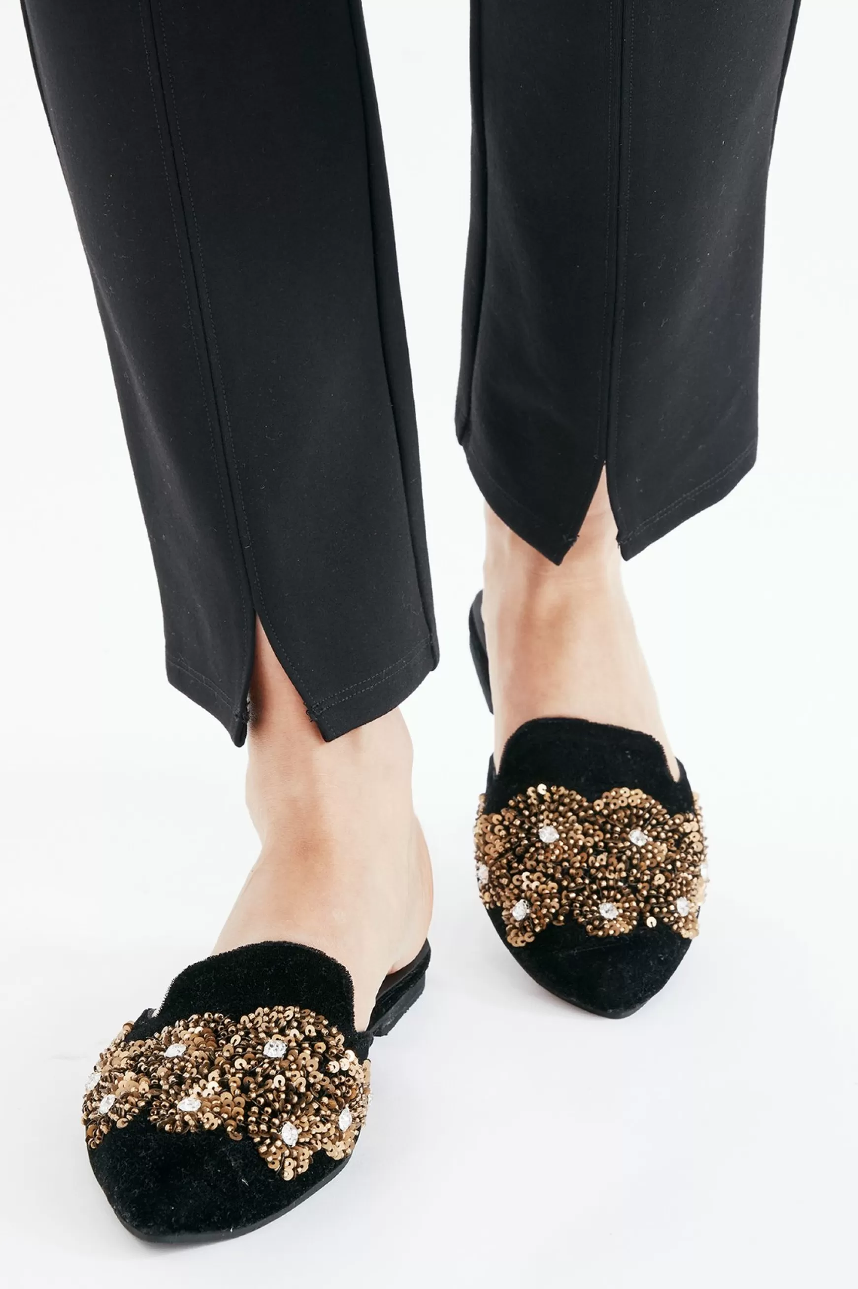 Soft Surroundings slides & mules-Delilah Embellished Slide