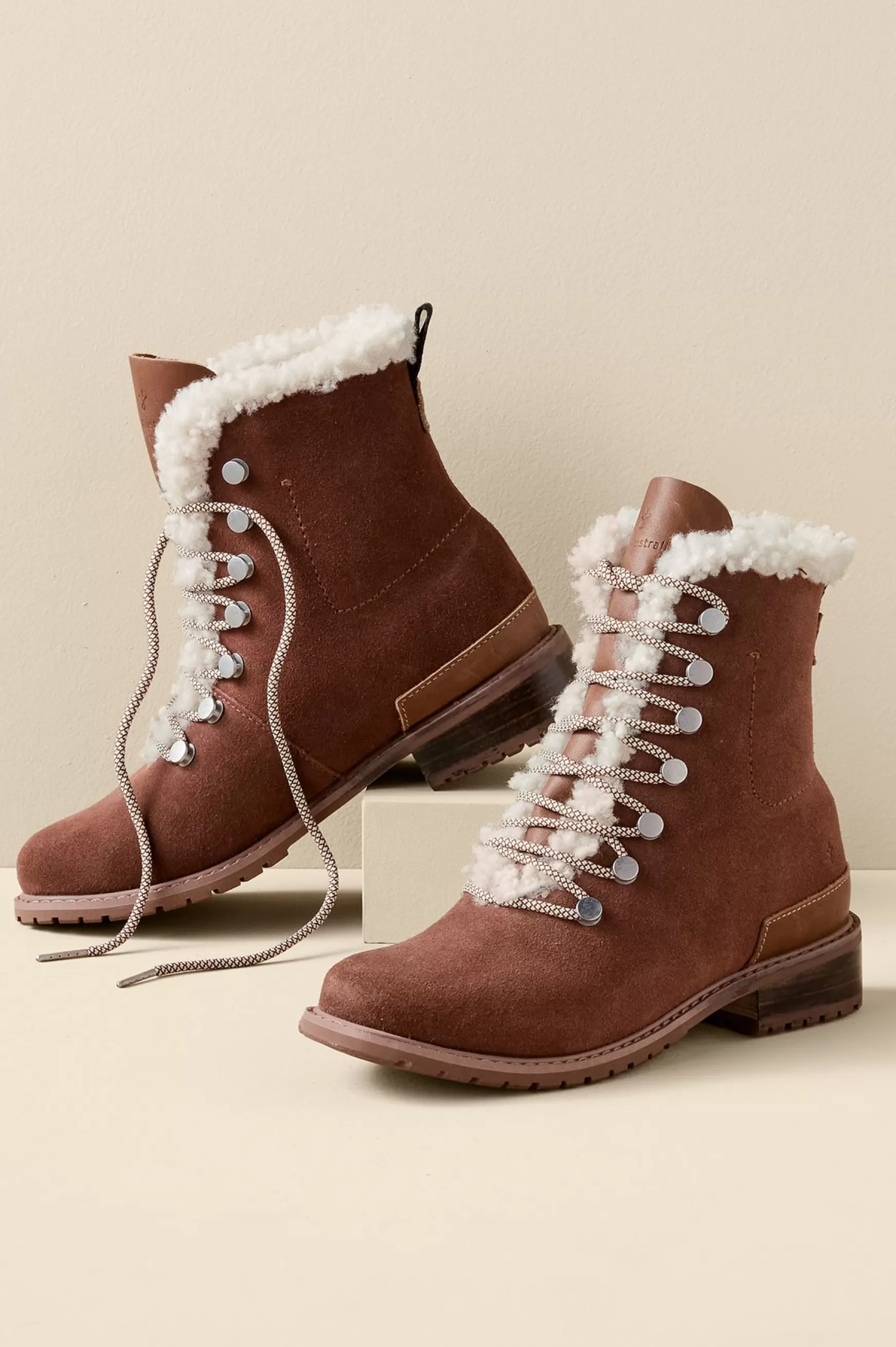 Soft Surroundings boots-Emu Australia Billington Lace Up Boot