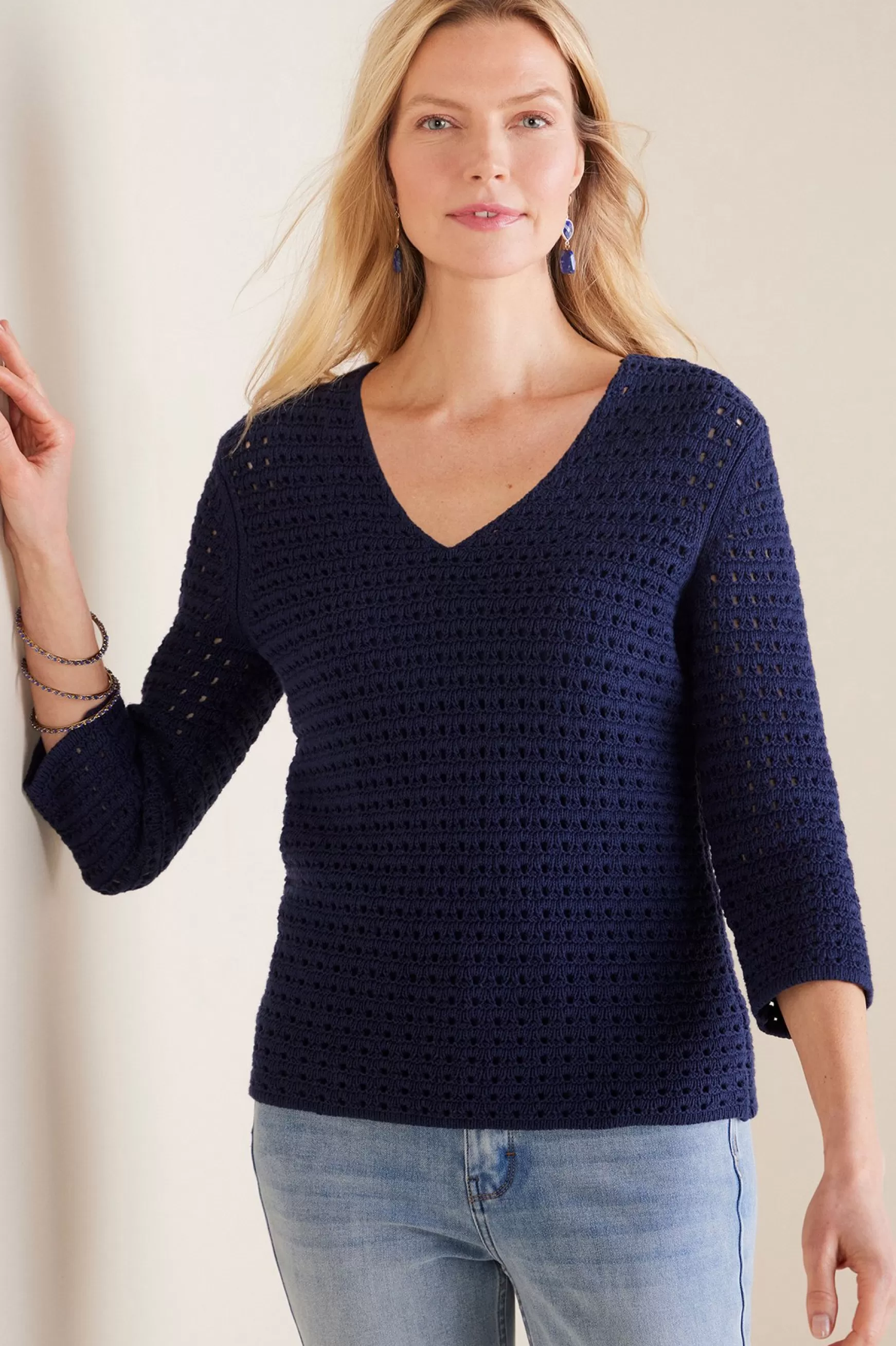 Soft Surroundings Sweaters & Cardigans | three quarter length-Estrella Sweater