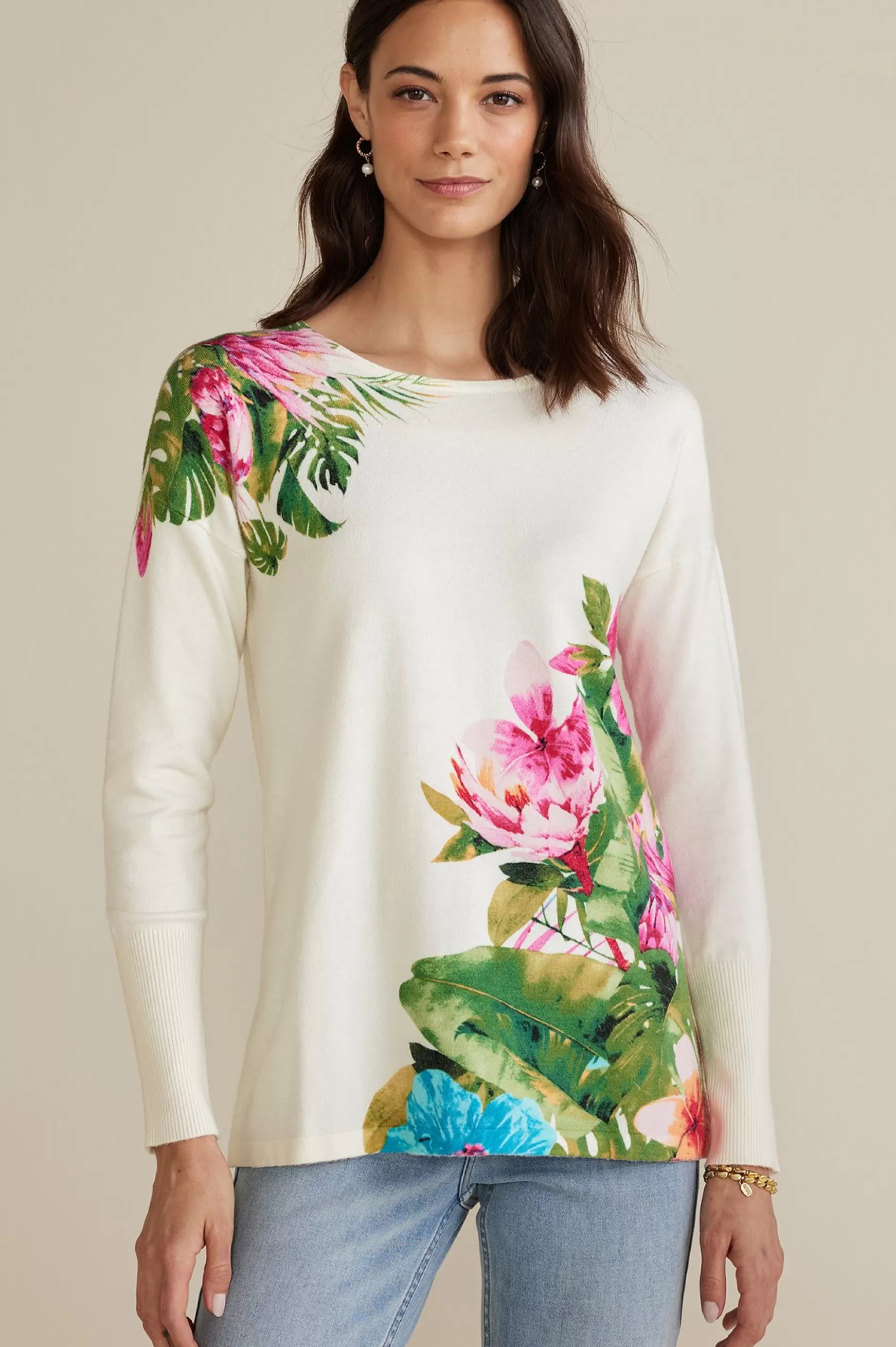 Soft Surroundings Sweaters & Cardigans | sweaters-Garden Bloom Sweater