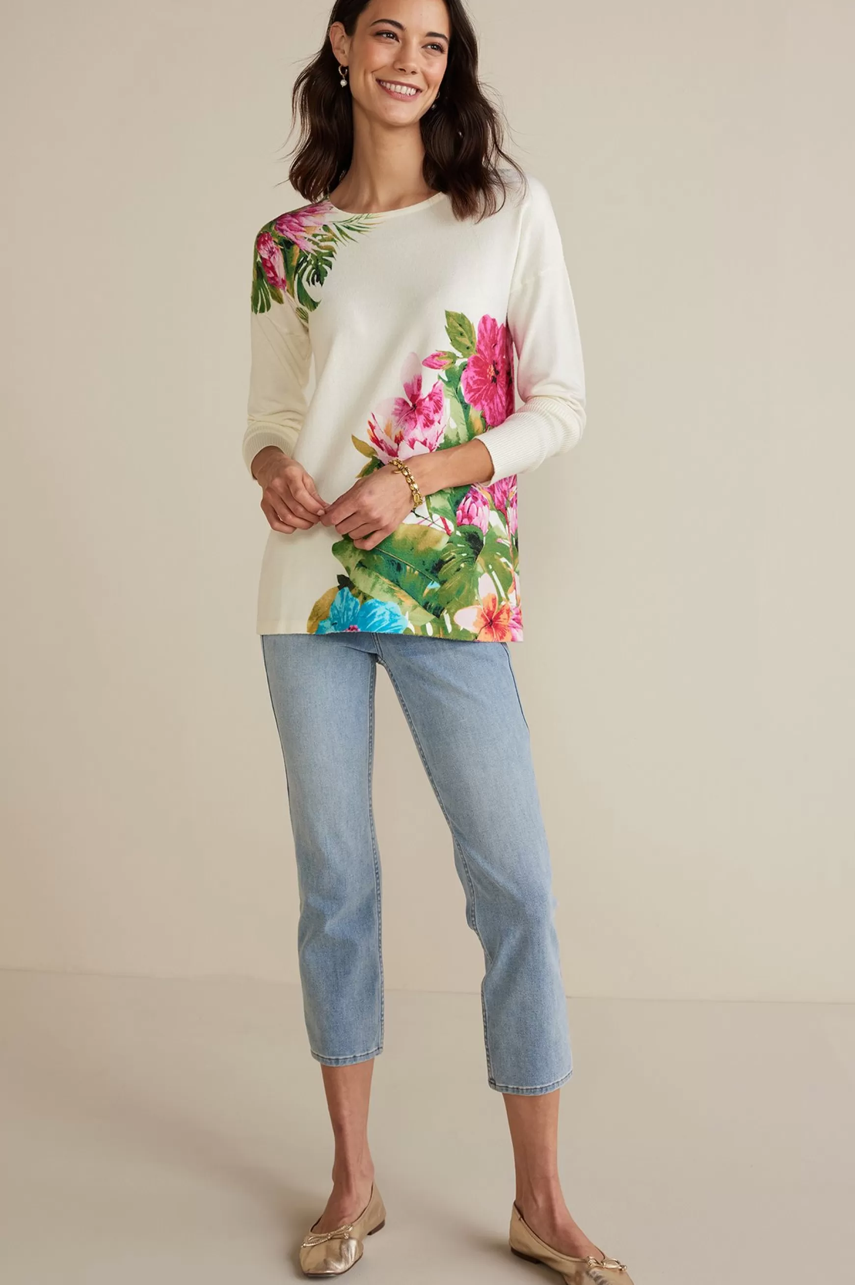 Soft Surroundings Sweaters & Cardigans | sweaters-Garden Bloom Sweater