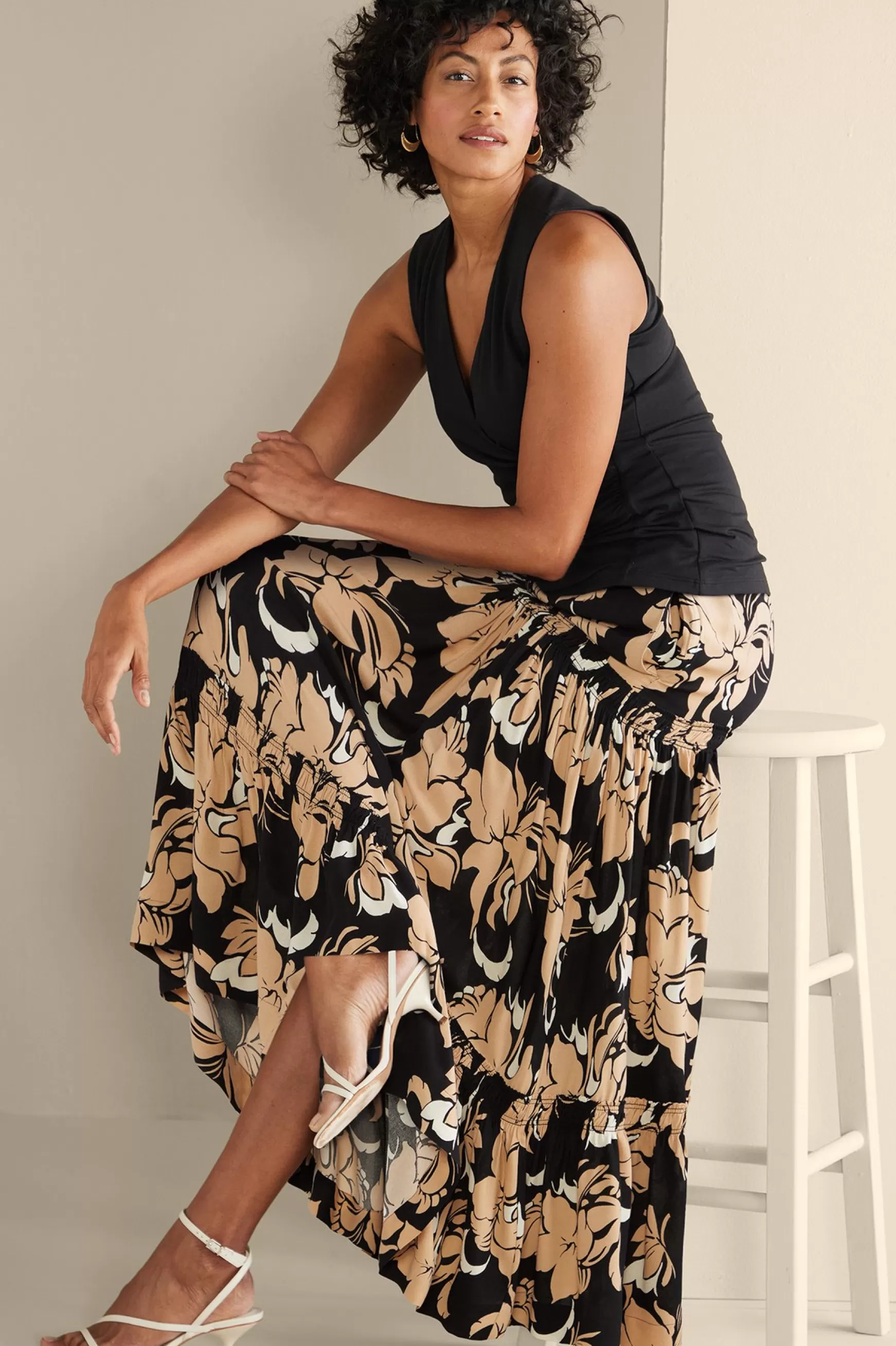 Soft Surroundings Vacation Shop | Skirts-Halona Maxi Skirt