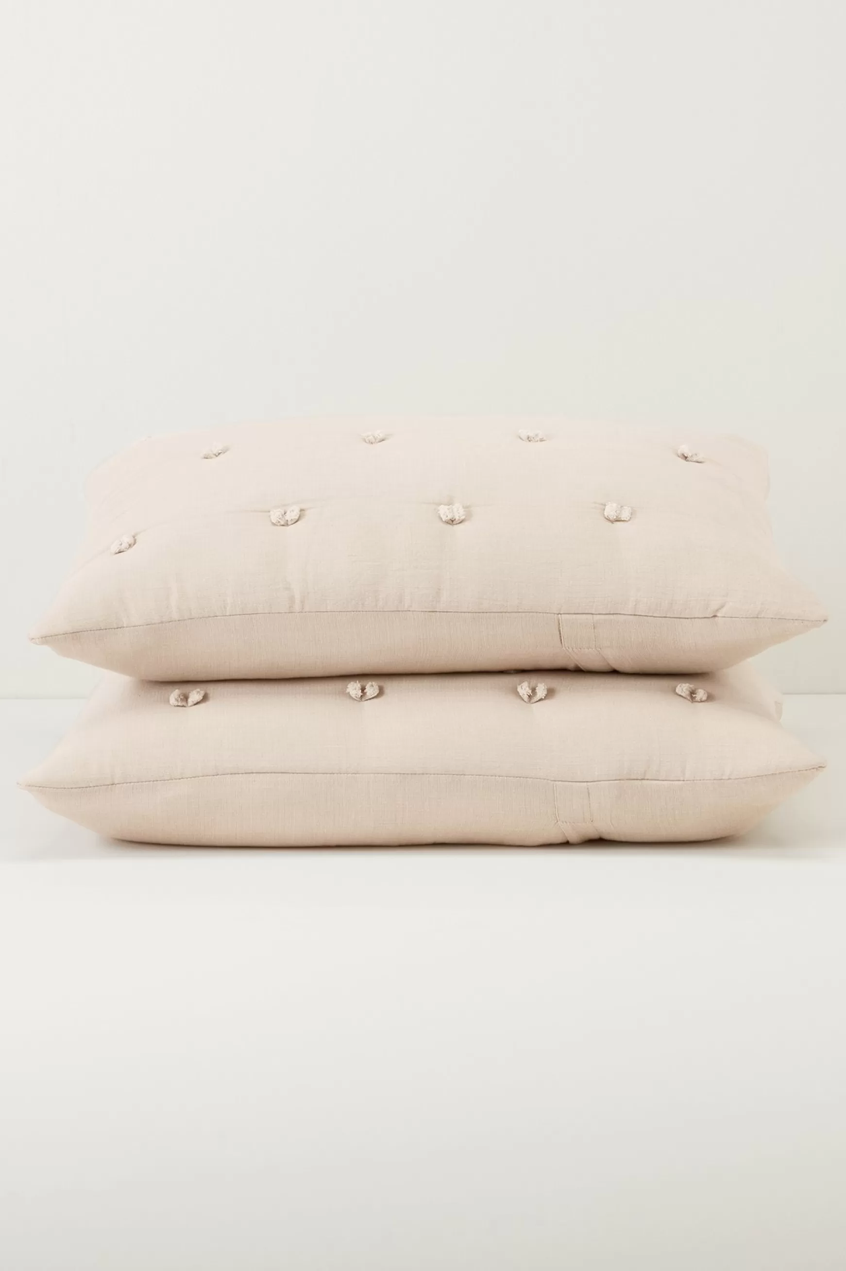 Soft Surroundings pillowcases & shams-Harlow Tufted Sham