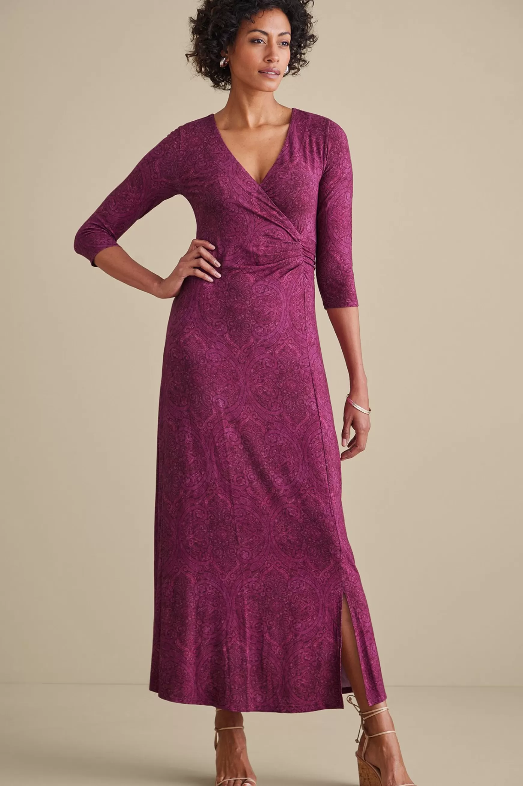 Soft Surroundings work to play | maxi-Hyannis Maxi Dress