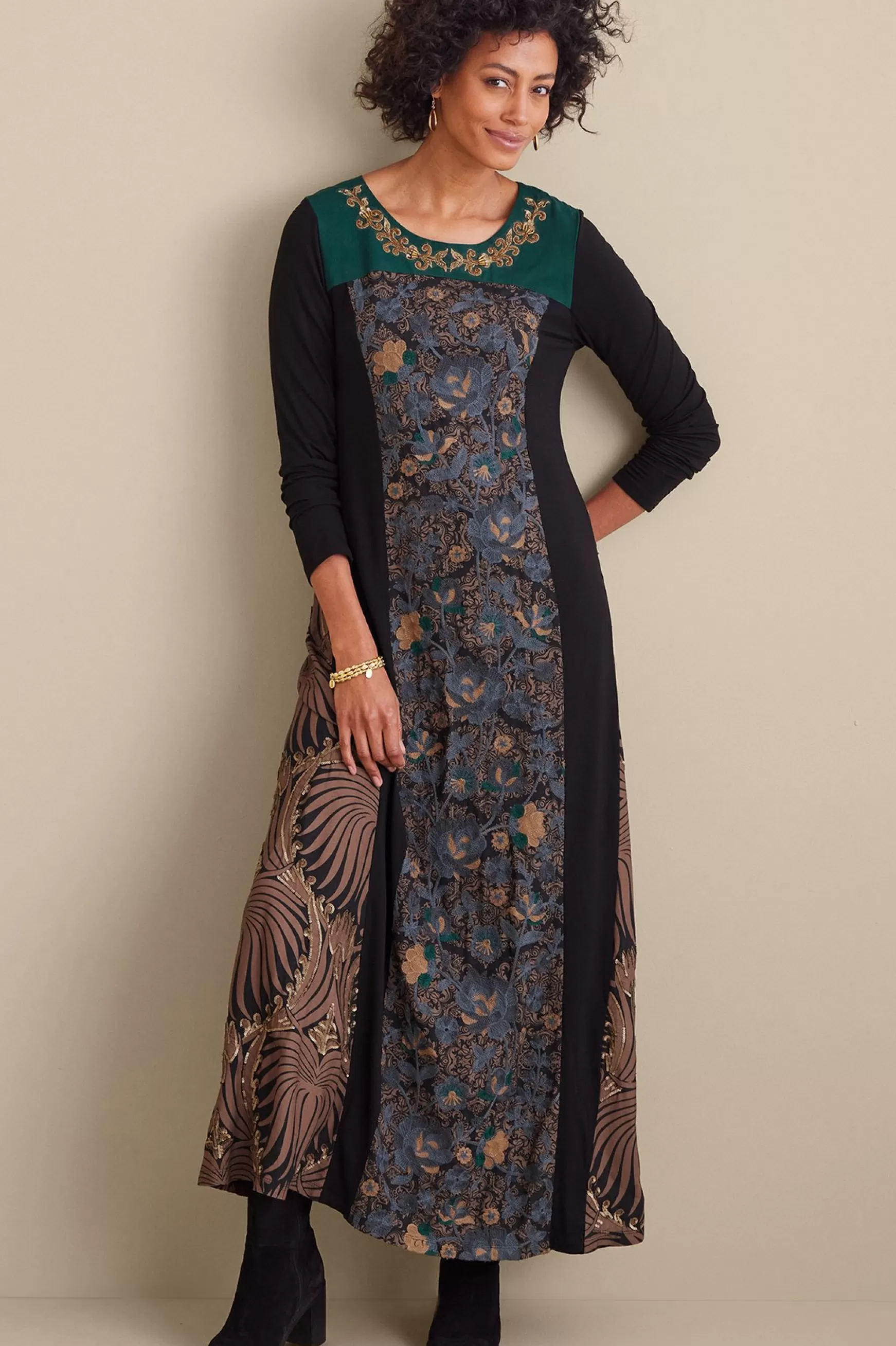 Soft Surroundings Global Artistry | forever favorites-Icon Sultana Dress