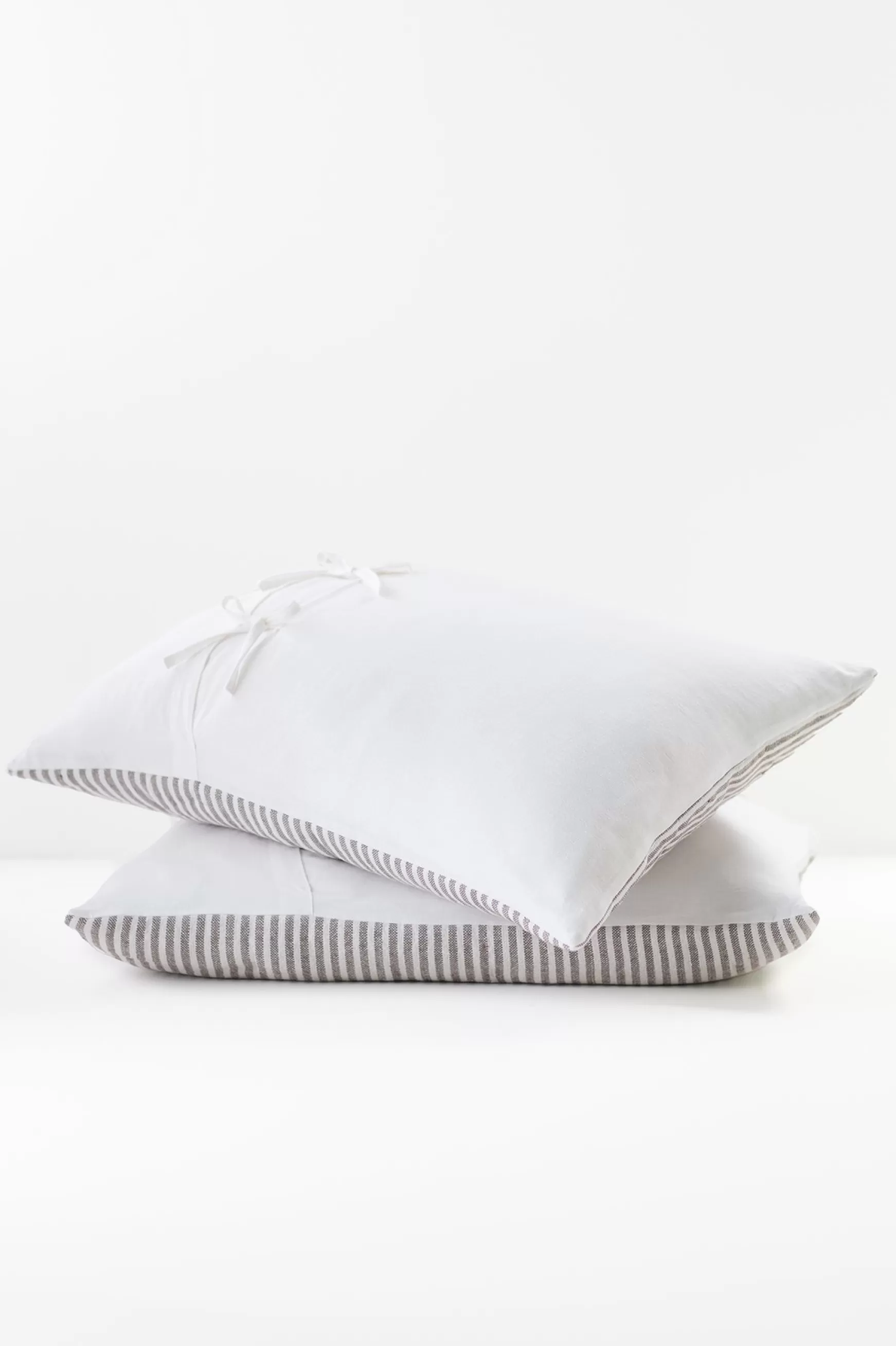 Soft Surroundings pillowcases & shams-Isabelline Stripe Sham