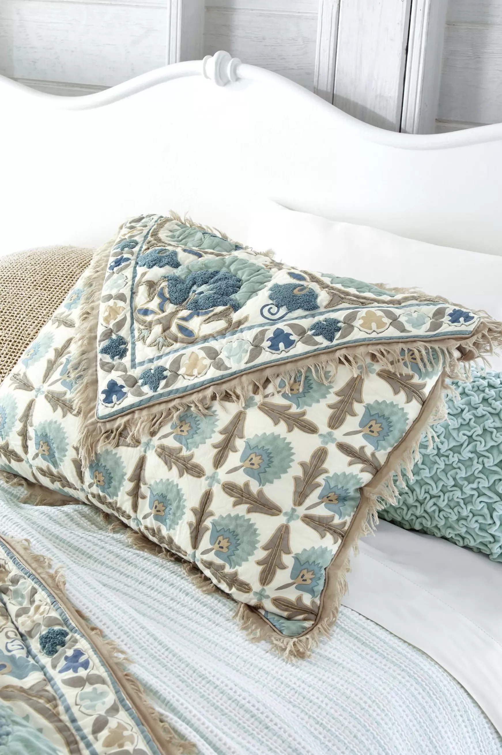 Soft Surroundings pillowcases & shams-Jardin Maroc Bed Sham