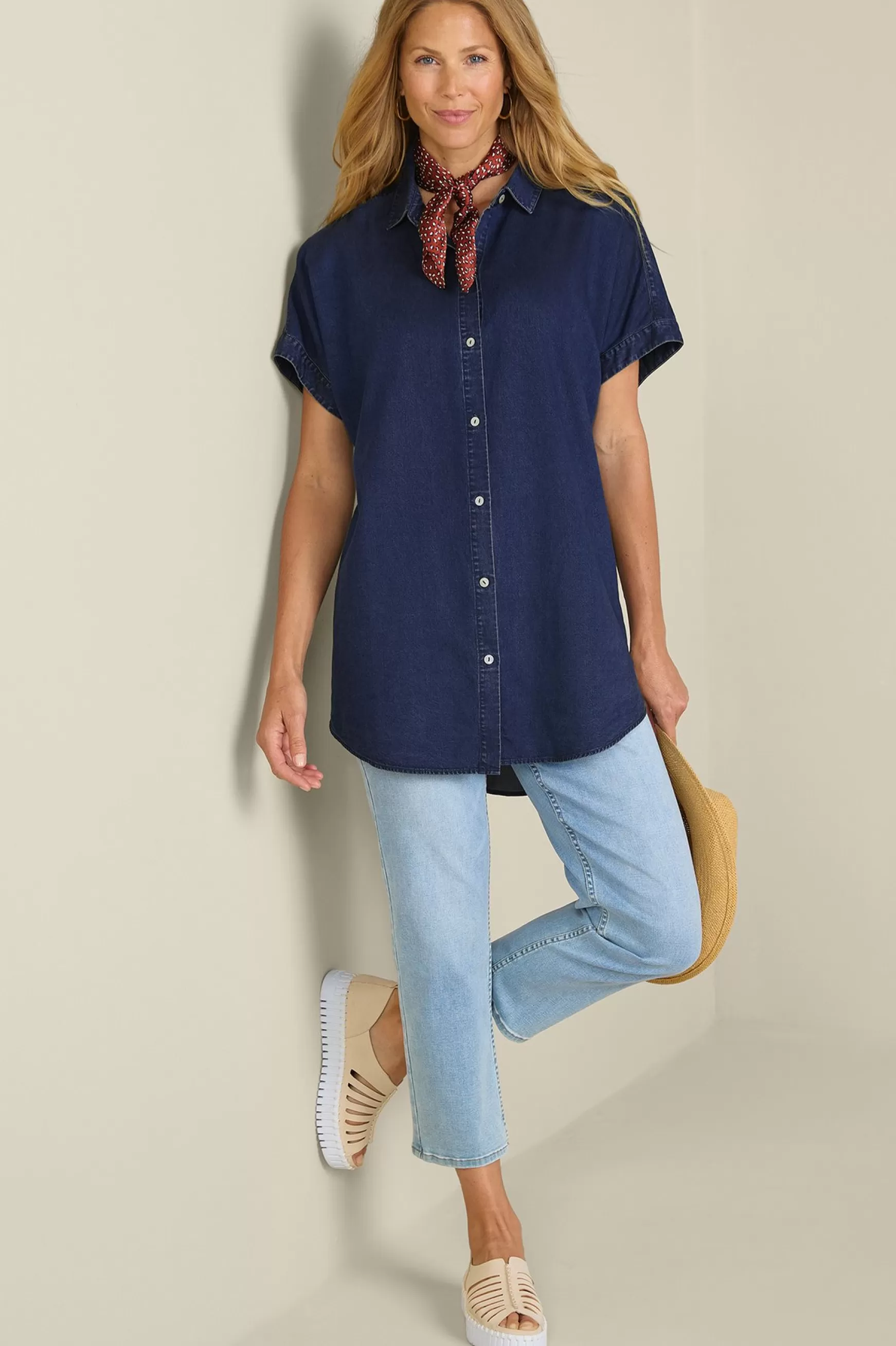 Soft Surroundings Everyday Styles | Vacation Shop-Je Veux TENCEL™ Shirt