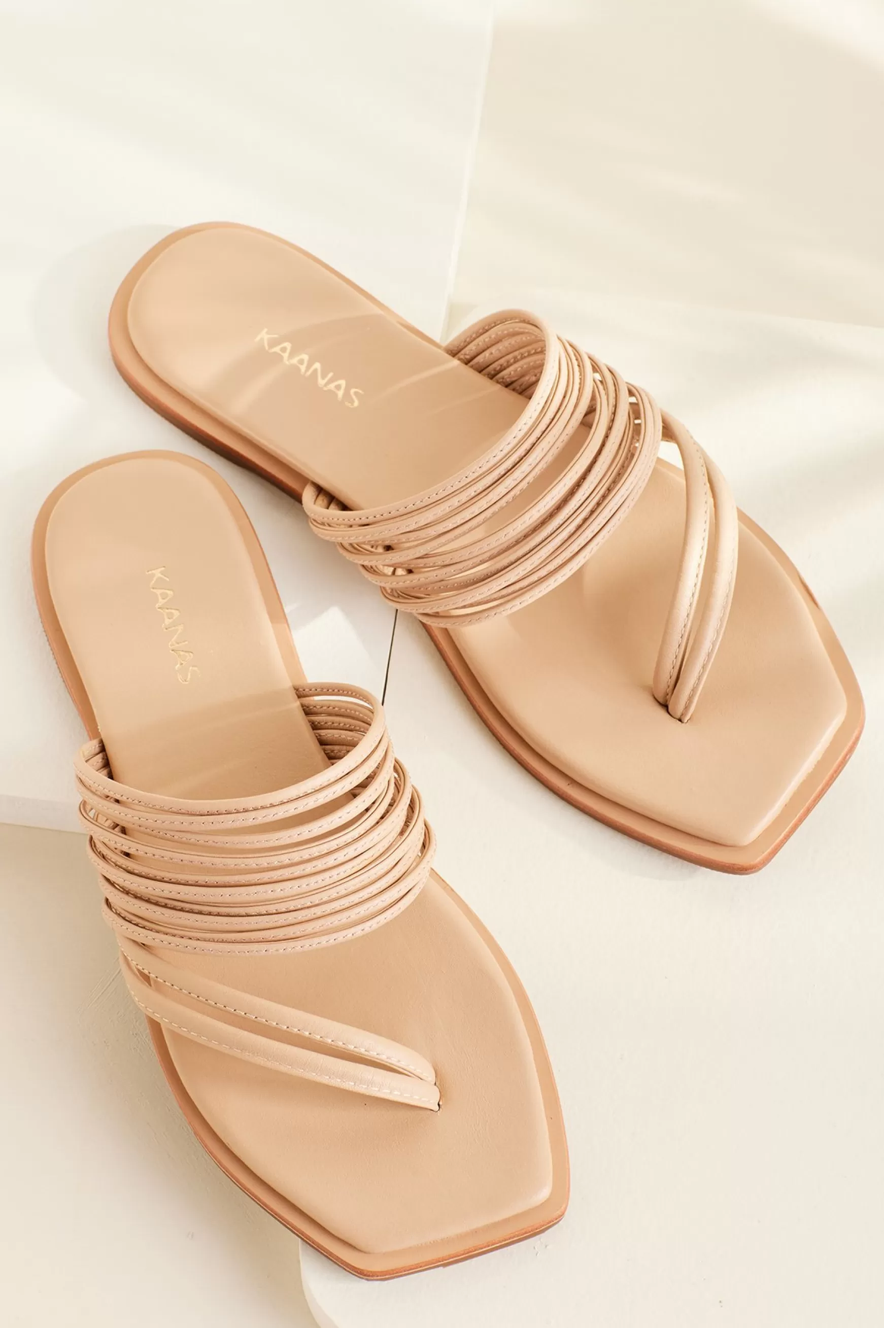 Soft Surroundings sandals | flats-KAANAS Ibu Straps Slide