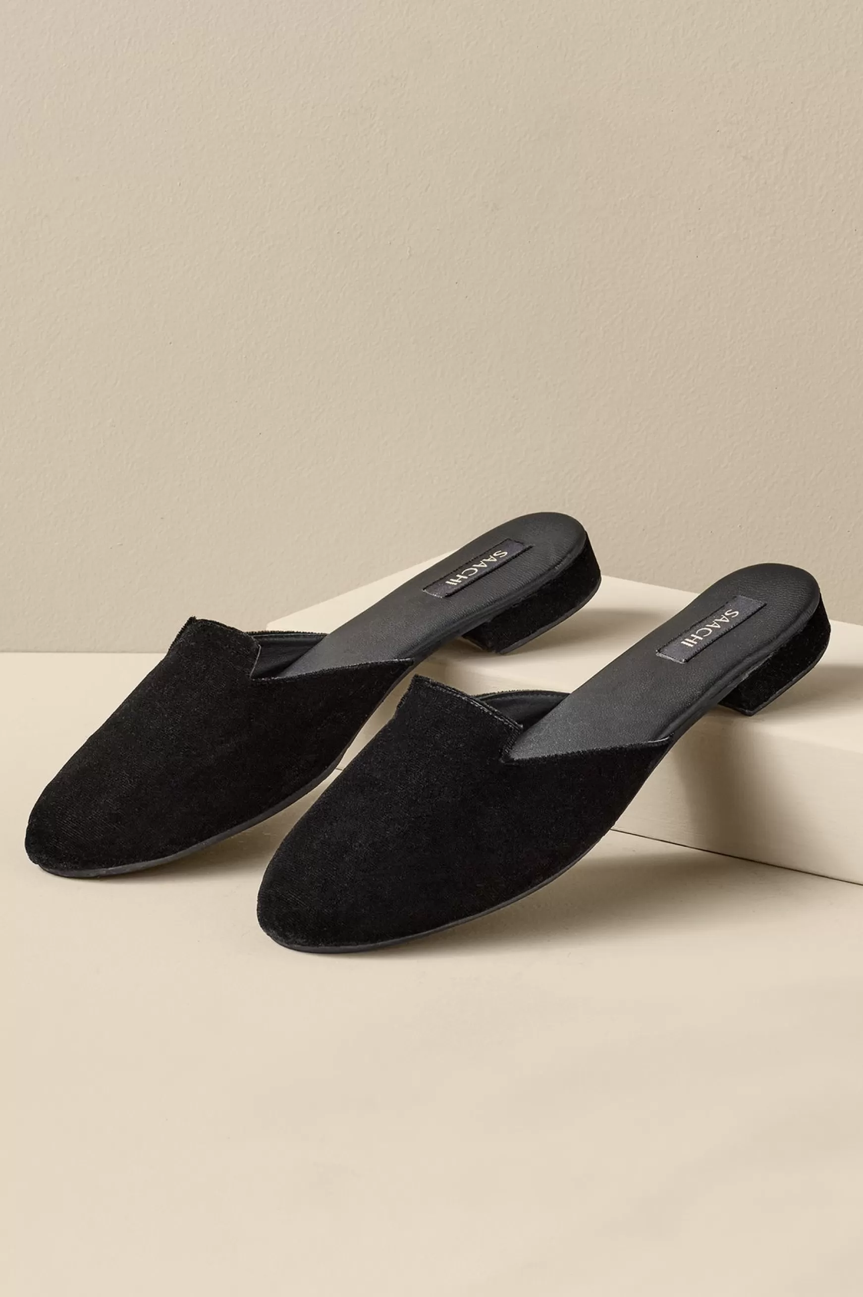 Soft Surroundings slides & mules-Kerra Velvet Slide