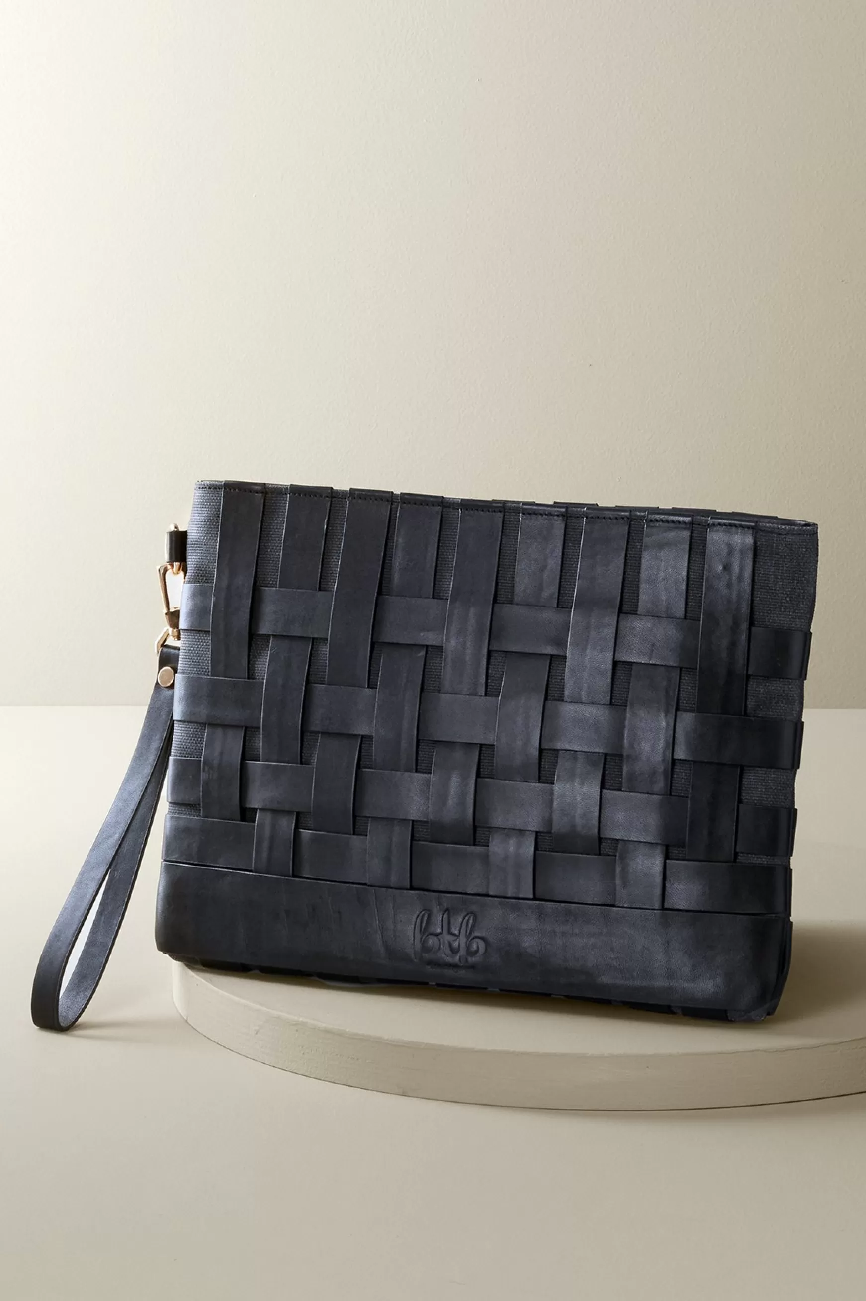 Soft Surroundings Handbags-Leather Strap In Clutch