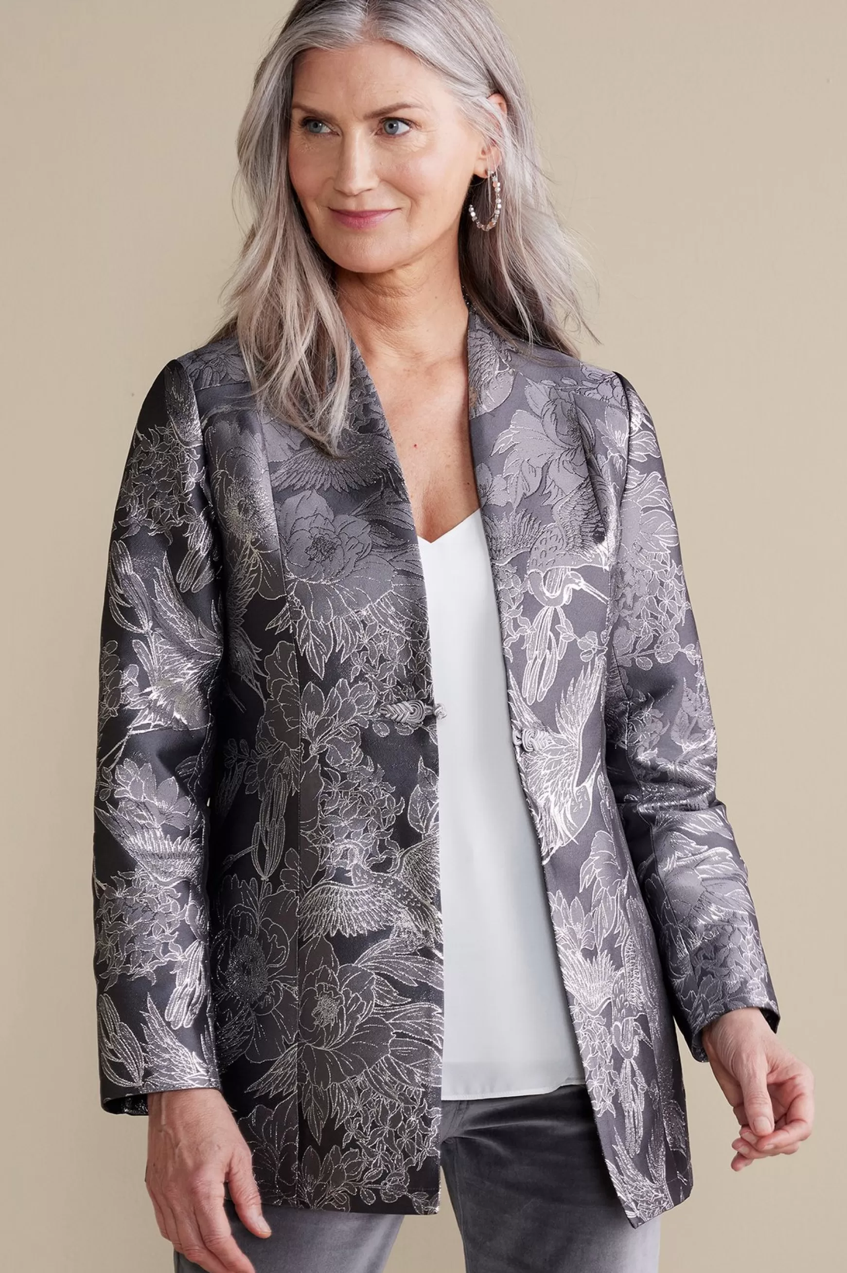 Soft Surroundings Global Artistry | Jackets & Coats-Lismore Jacquard Jacket