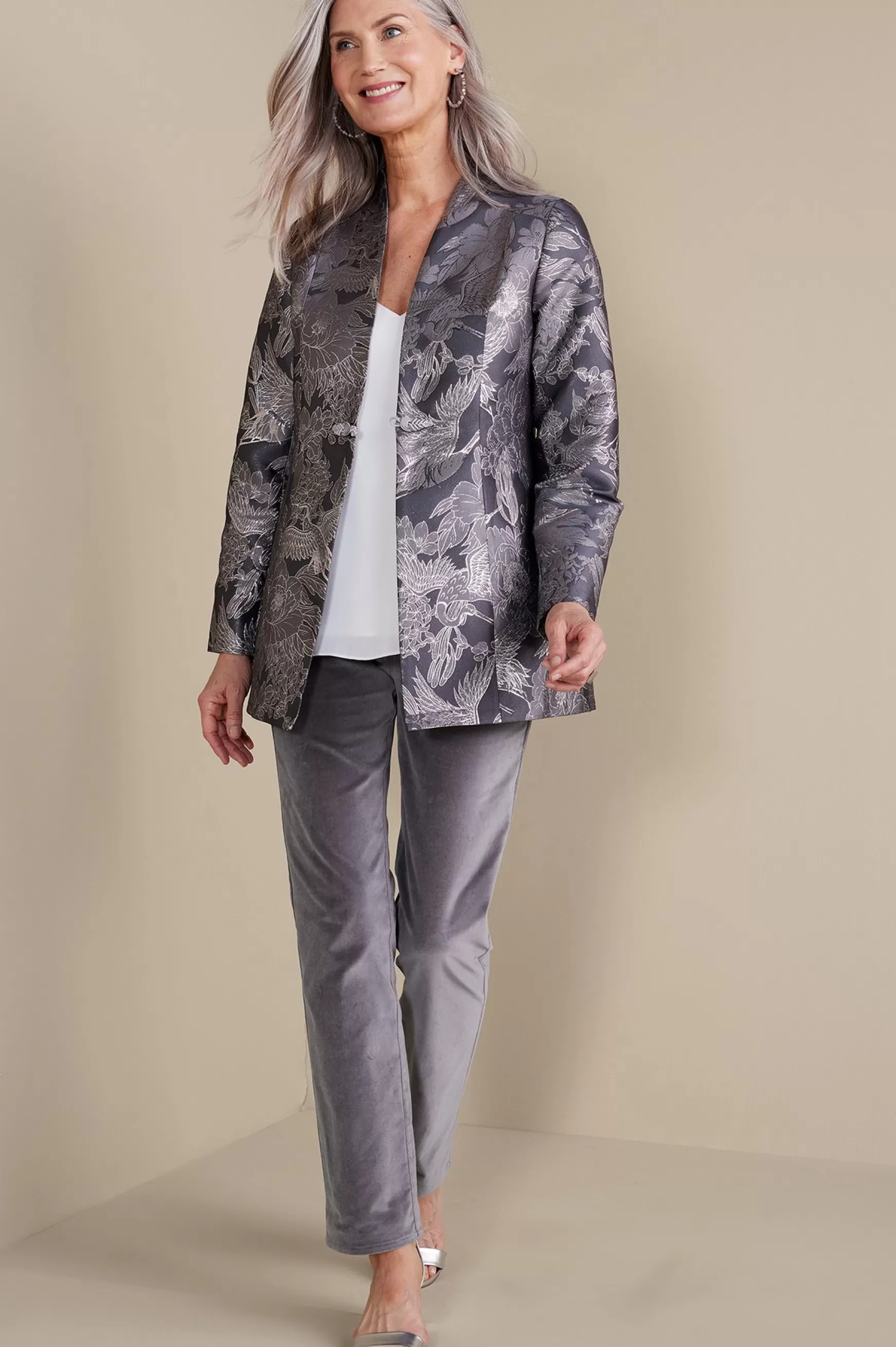 Soft Surroundings Global Artistry | Jackets & Coats-Lismore Jacquard Jacket