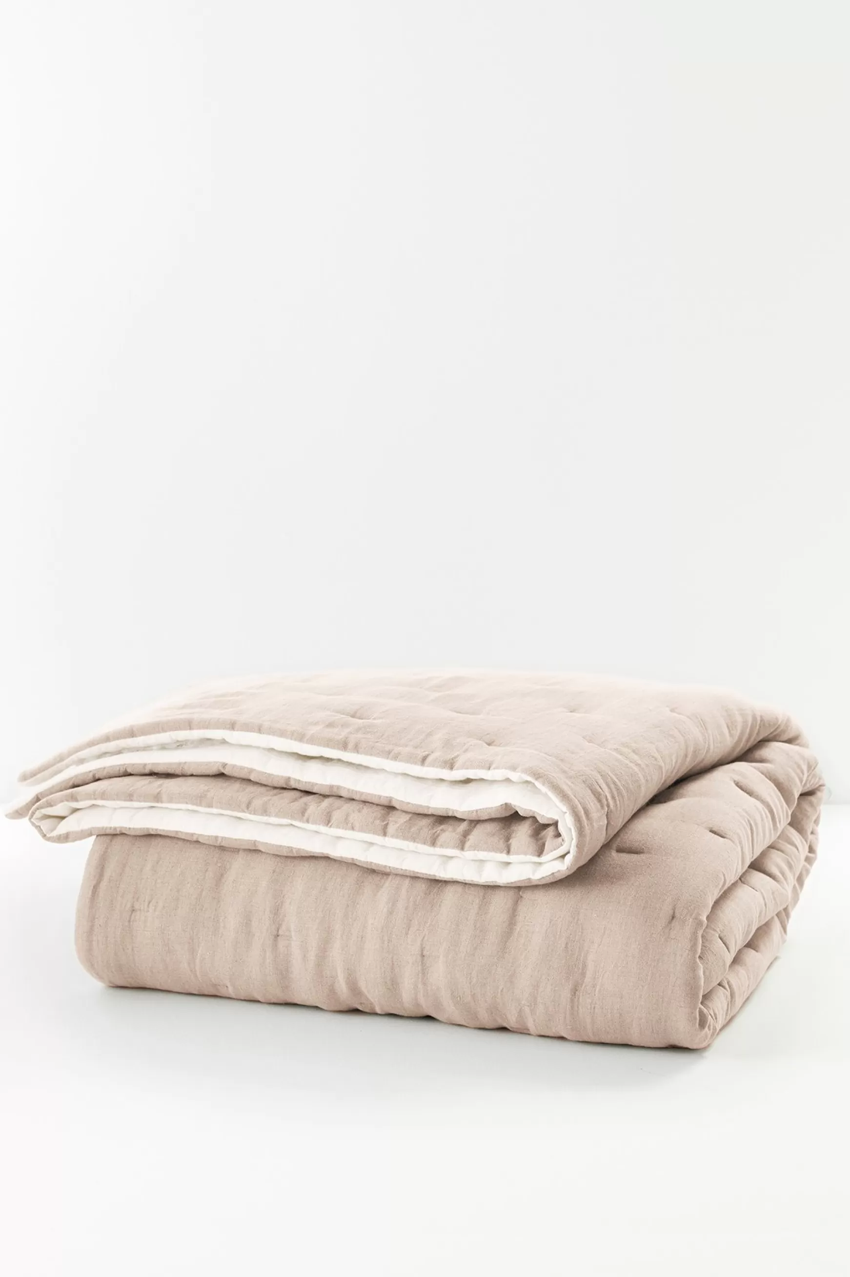 Soft Surroundings quilts, coverlets & duvet covers-Marcella Linen Reversible Quilt