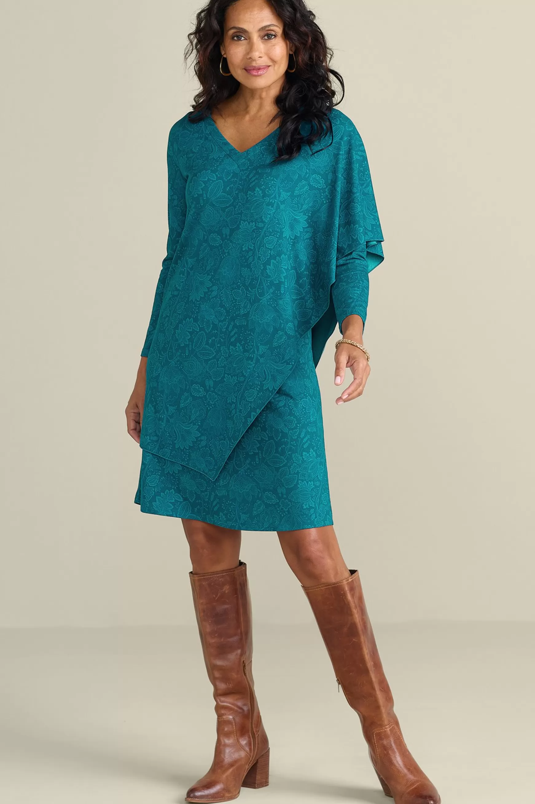 Soft Surroundings solids | short-Marla Dress