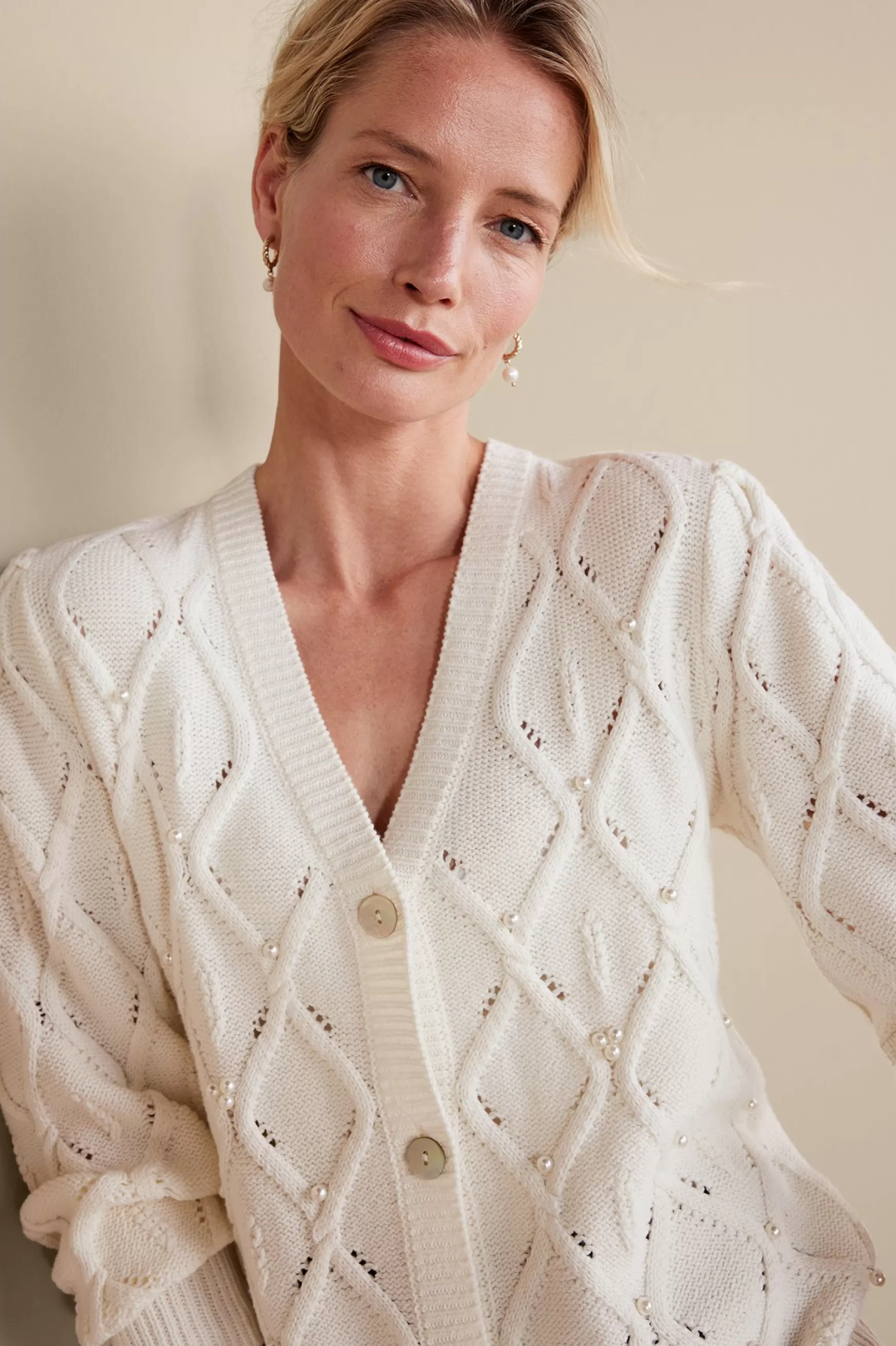 Soft Surroundings Everyday Styles | Sweaters & Cardigans-Meryl Cable Cardigan