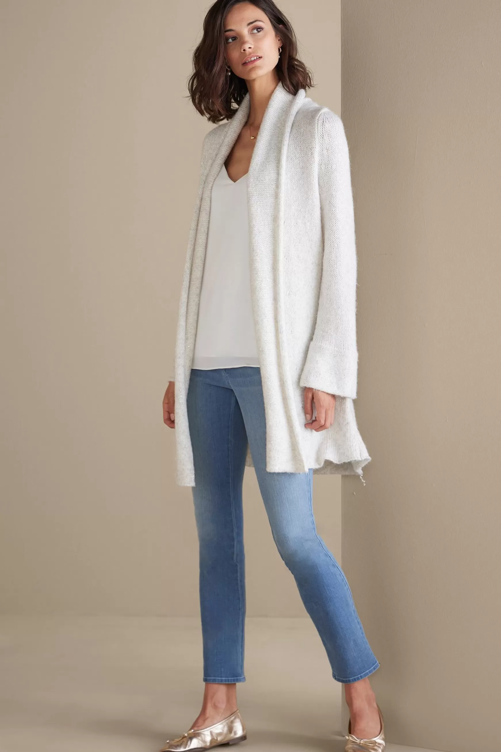 Soft Surroundings Everyday Styles | Sweaters & Cardigans-Neva Sequin Cardigan