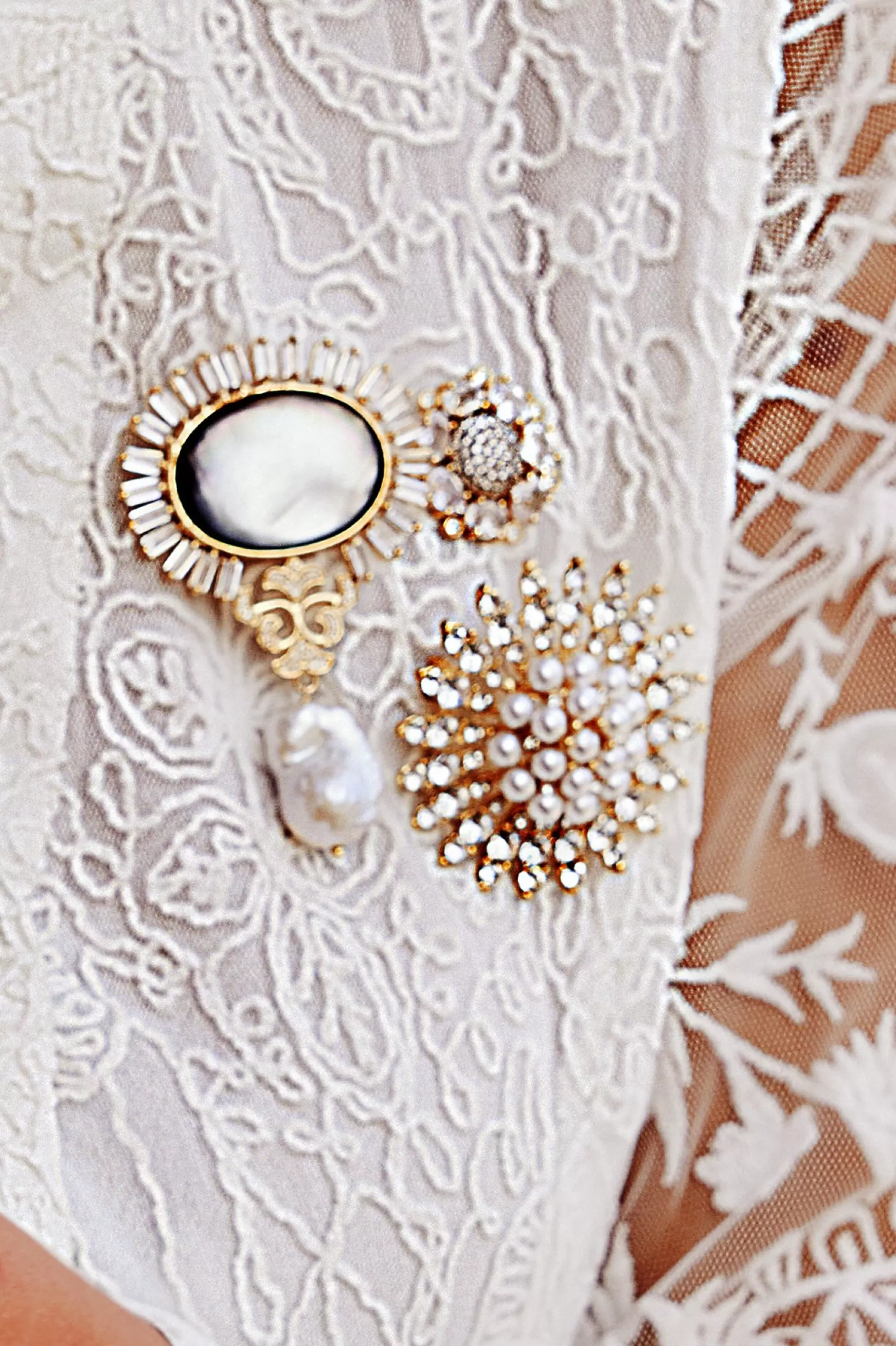 Soft Surroundings rings & pins-Petite Sunburst Brooch