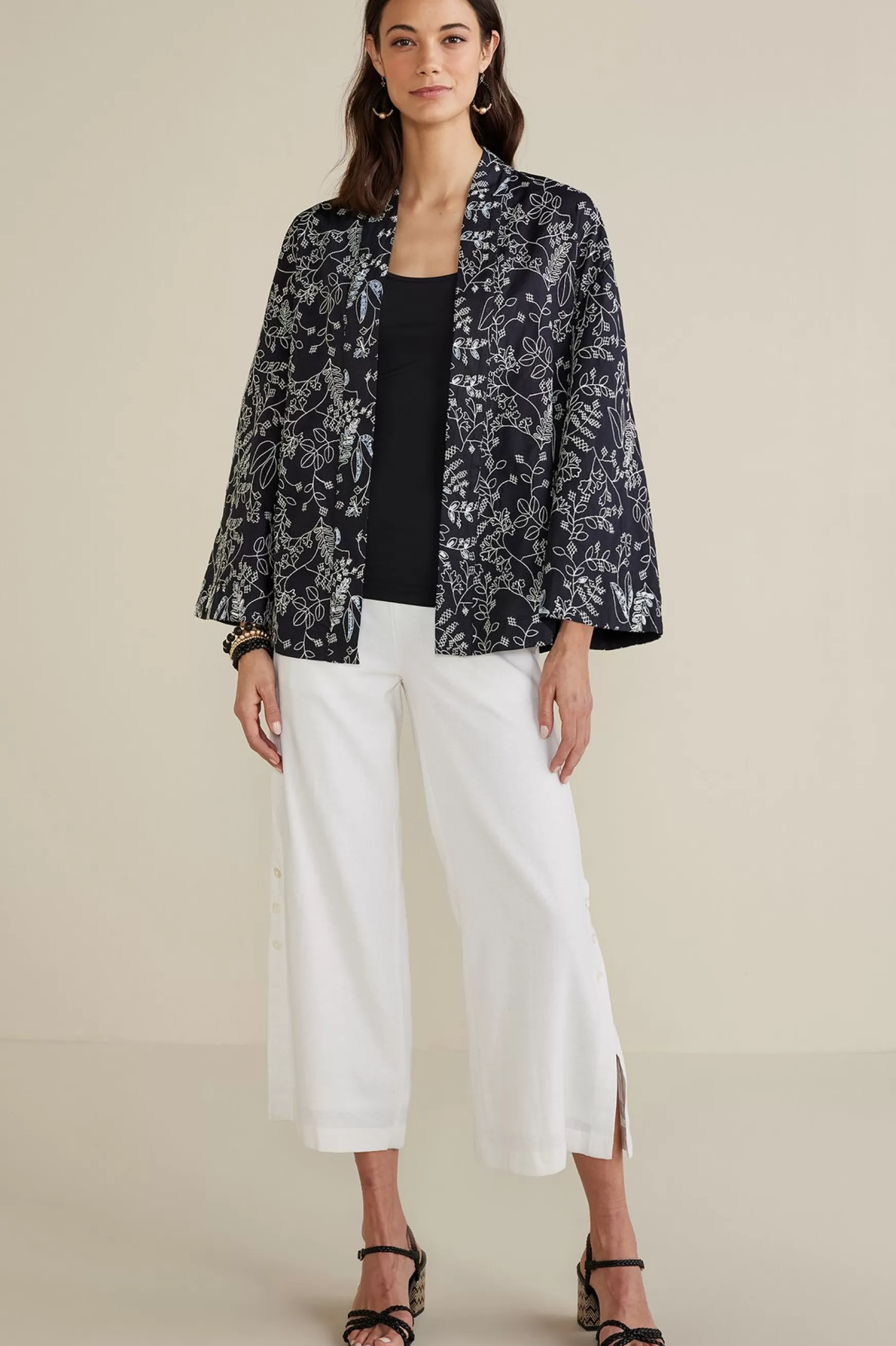 Soft Surroundings Global Artistry | Jackets & Coats-Petites Beatrix Topper