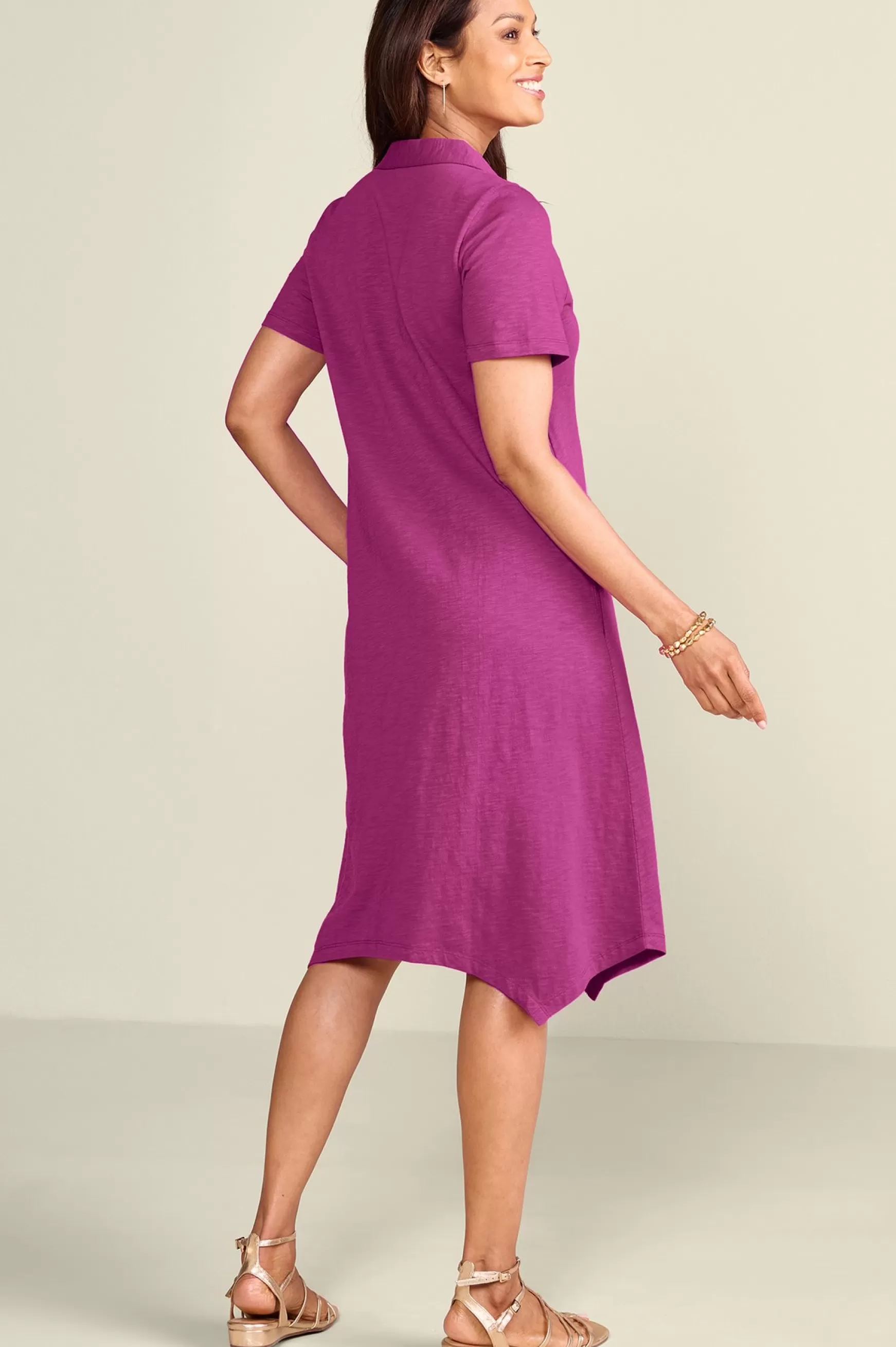 Soft Surroundings Everyday Styles | Dresses-Petites Danielle Button Dress