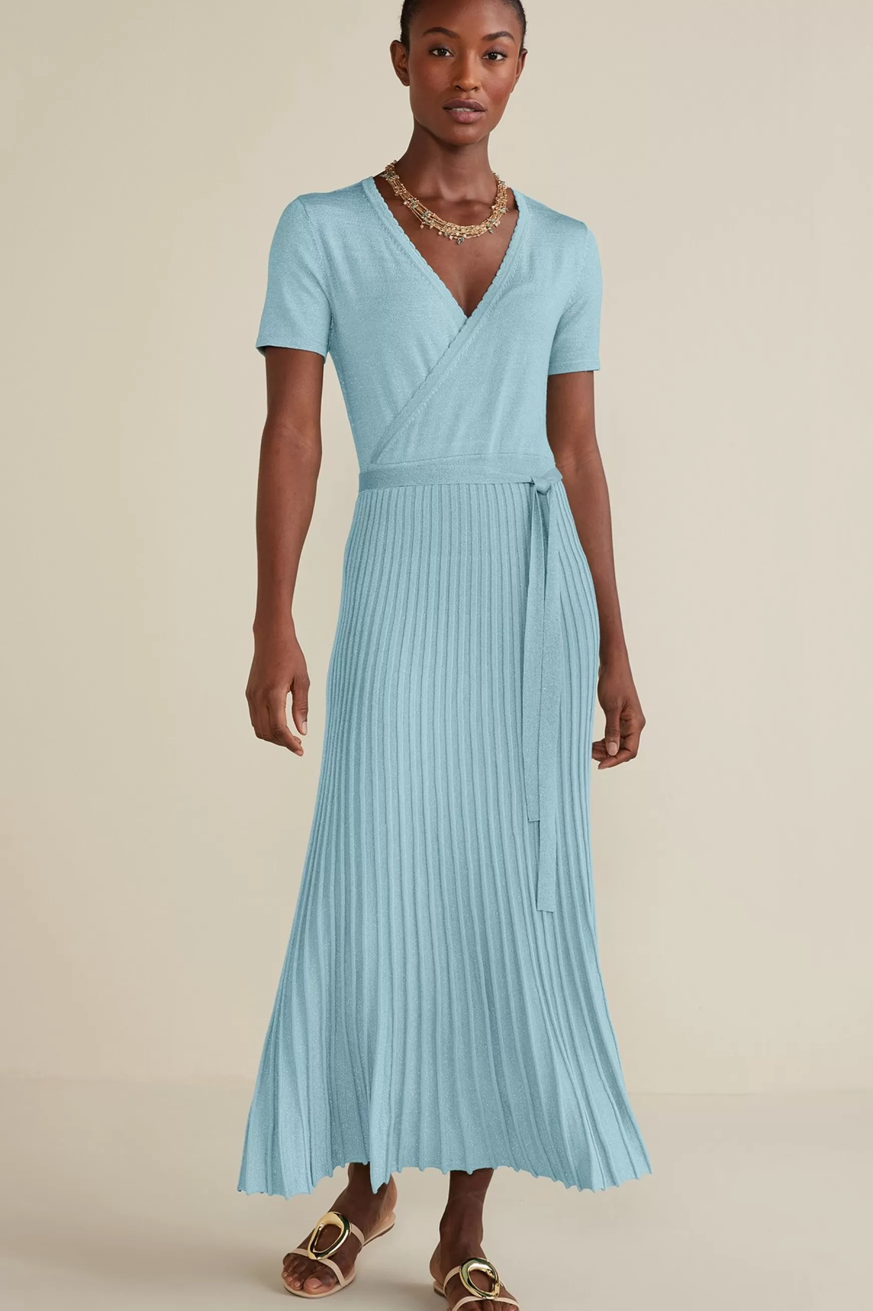 Soft Surroundings Into The Blues | Dresses-Petites Janelle Maxi Dress