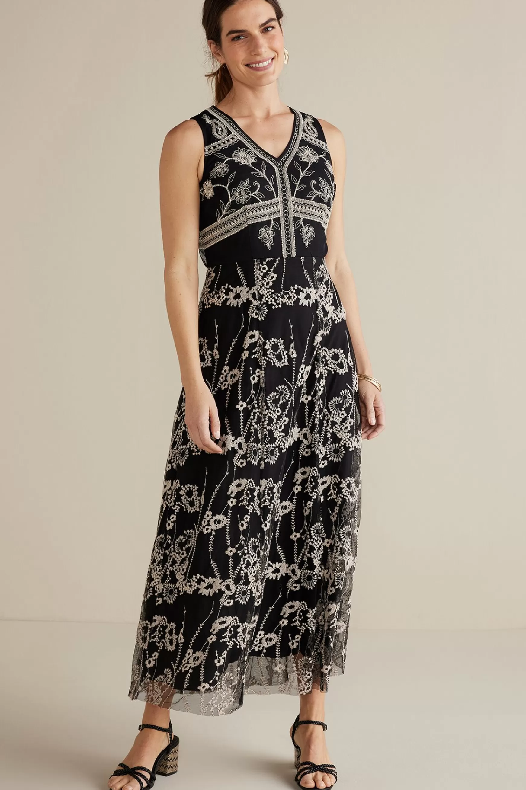 Soft Surroundings Global Artistry | Dresses-Petites Olivia Maxi Dress