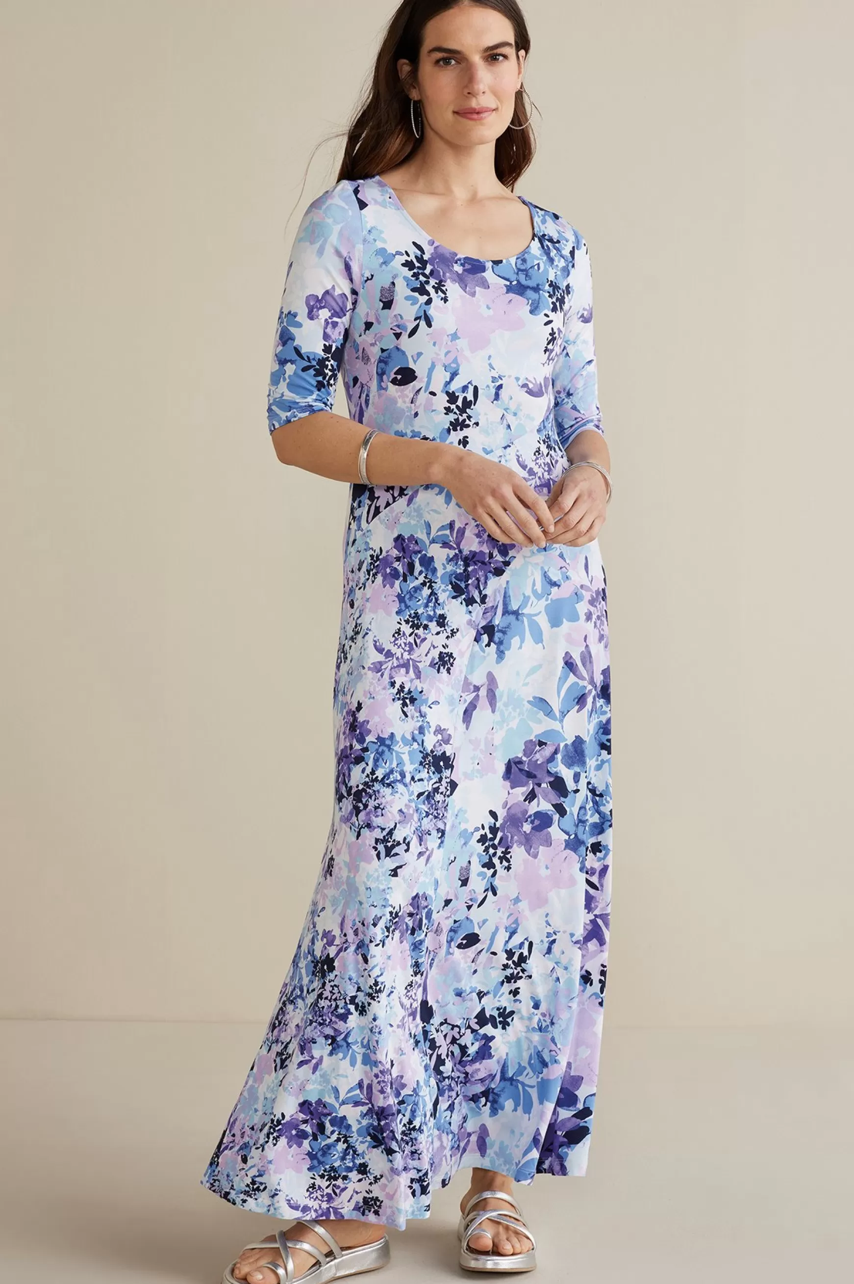 Soft Surroundings Feminine Flourish | The Floral Shop-Petites Vivienne Dress