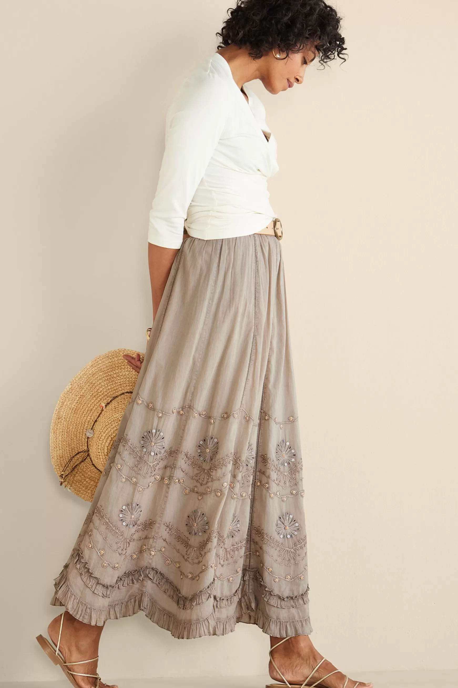 Soft Surroundings Feminine Flourish | Vacation Shop-Portia Skirt