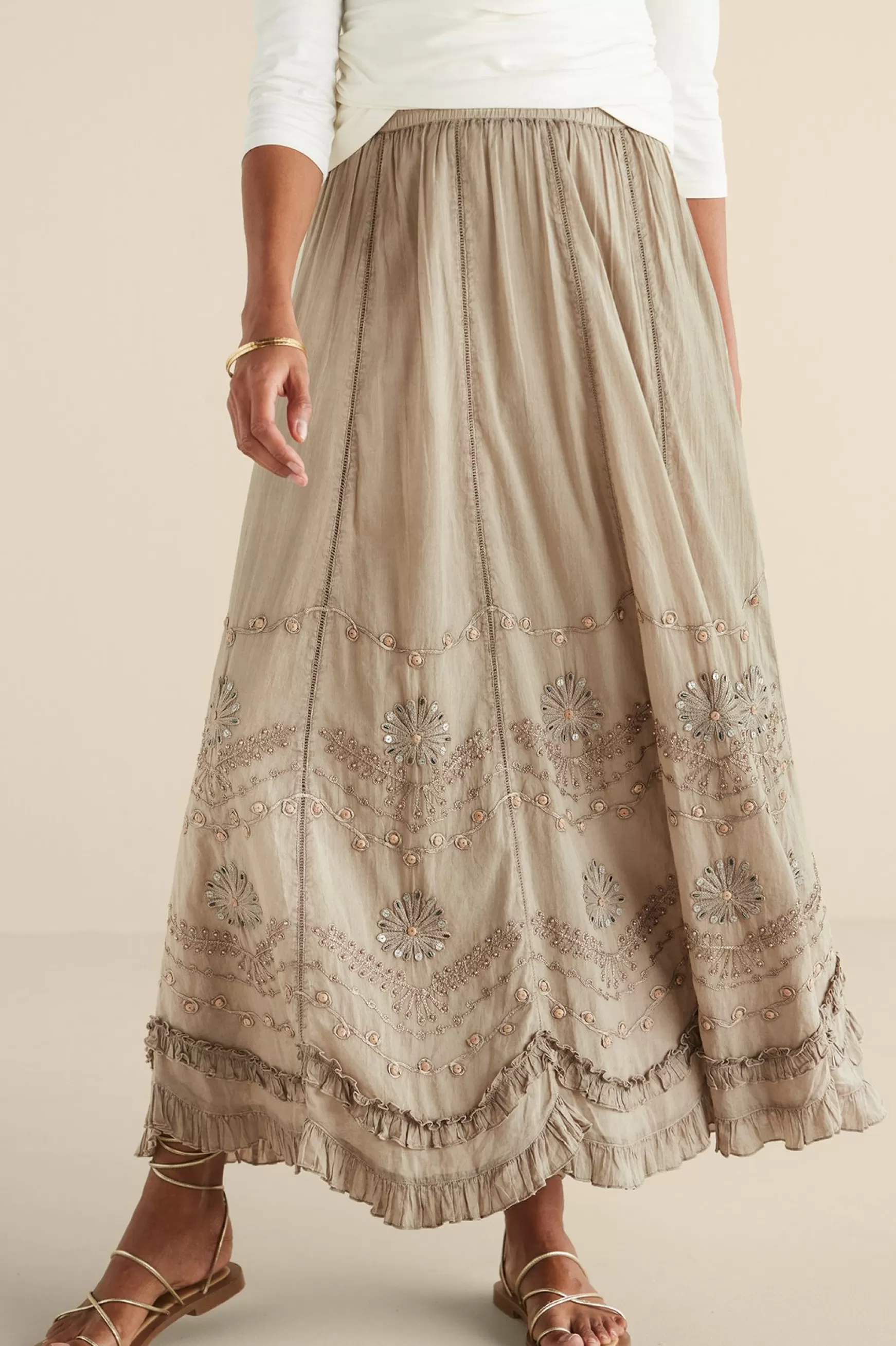 Soft Surroundings Feminine Flourish | Vacation Shop-Portia Skirt