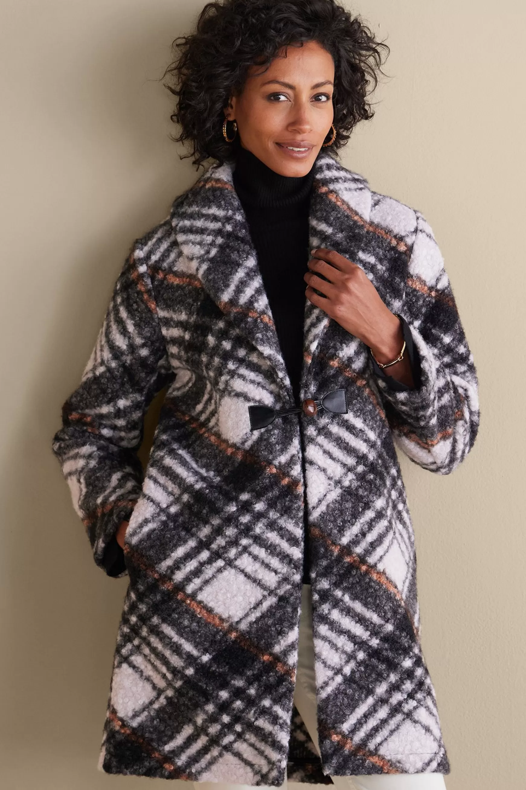 Soft Surroundings Jackets & Coats-Rita Plaid Jacket