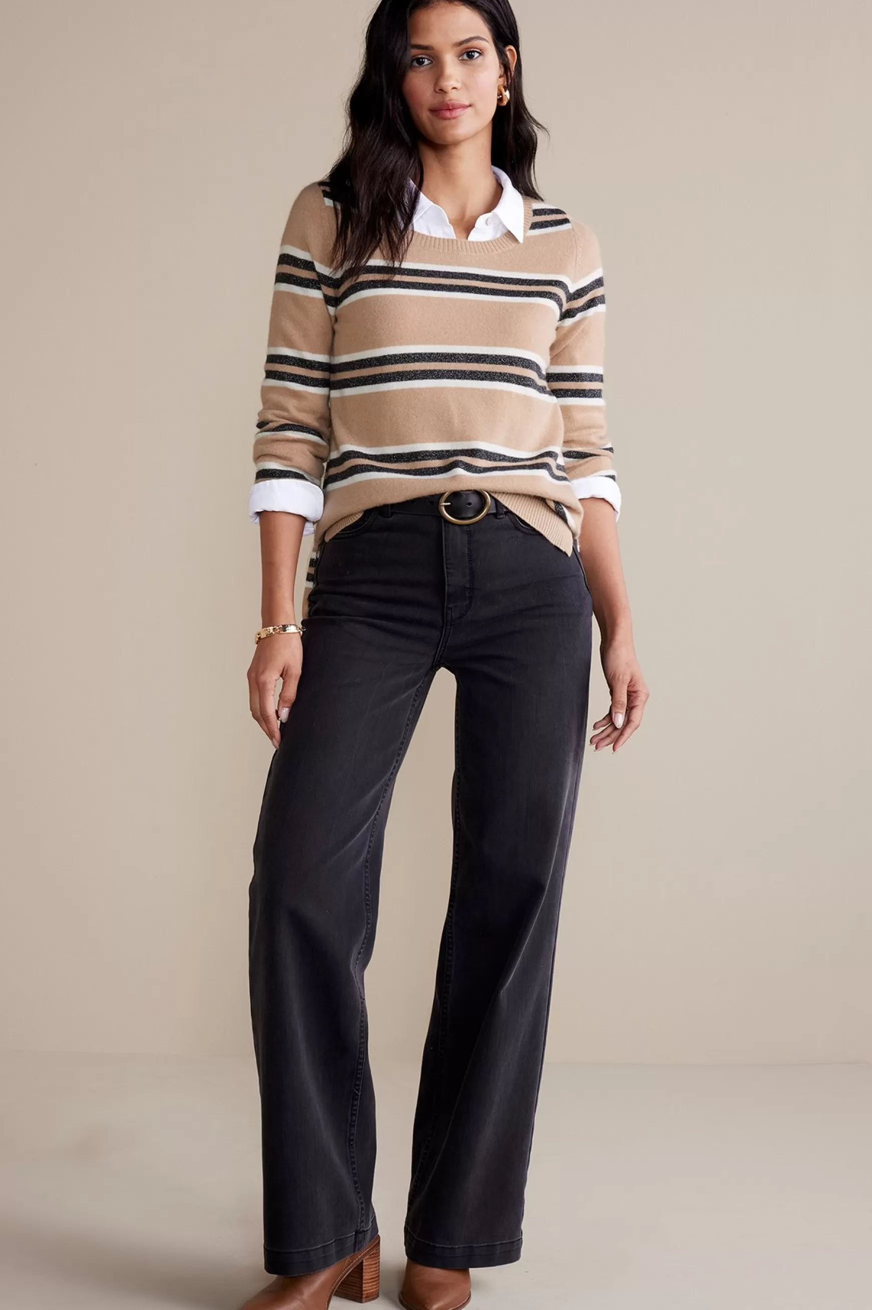 Soft Surroundings Sweaters & Cardigans | long sleeve-Shayna Cashmere Sweater