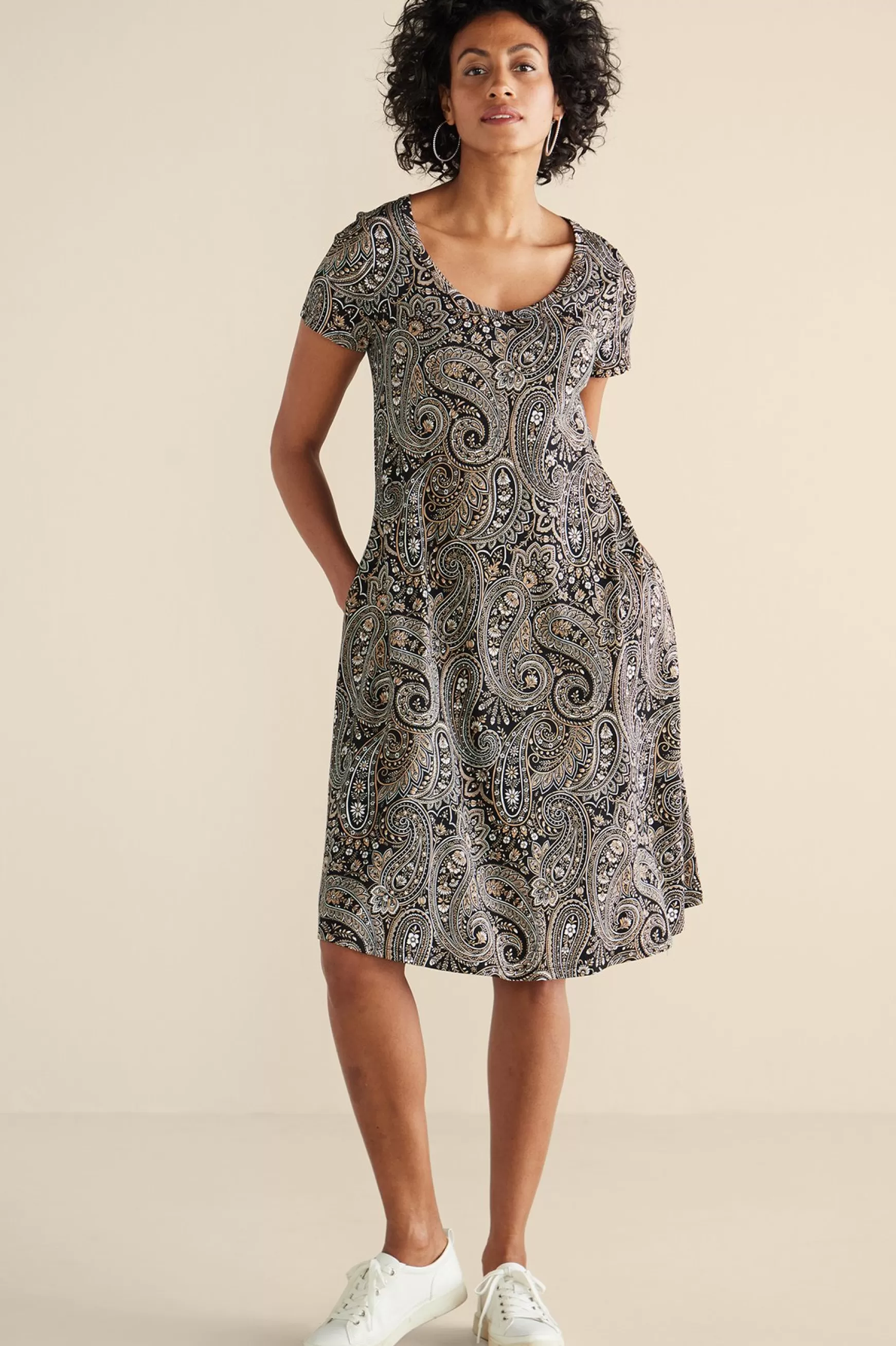 Soft Surroundings Vacation Shop | casual-Short Santiago Gaia Dress