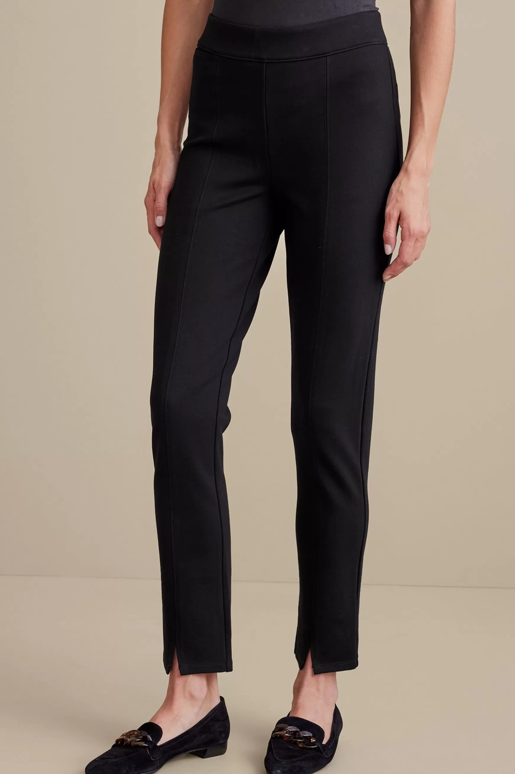 Soft Surroundings Soft Essential Styles | Everyday Styles-Soft Essential Ponte Slim Ankle Pants