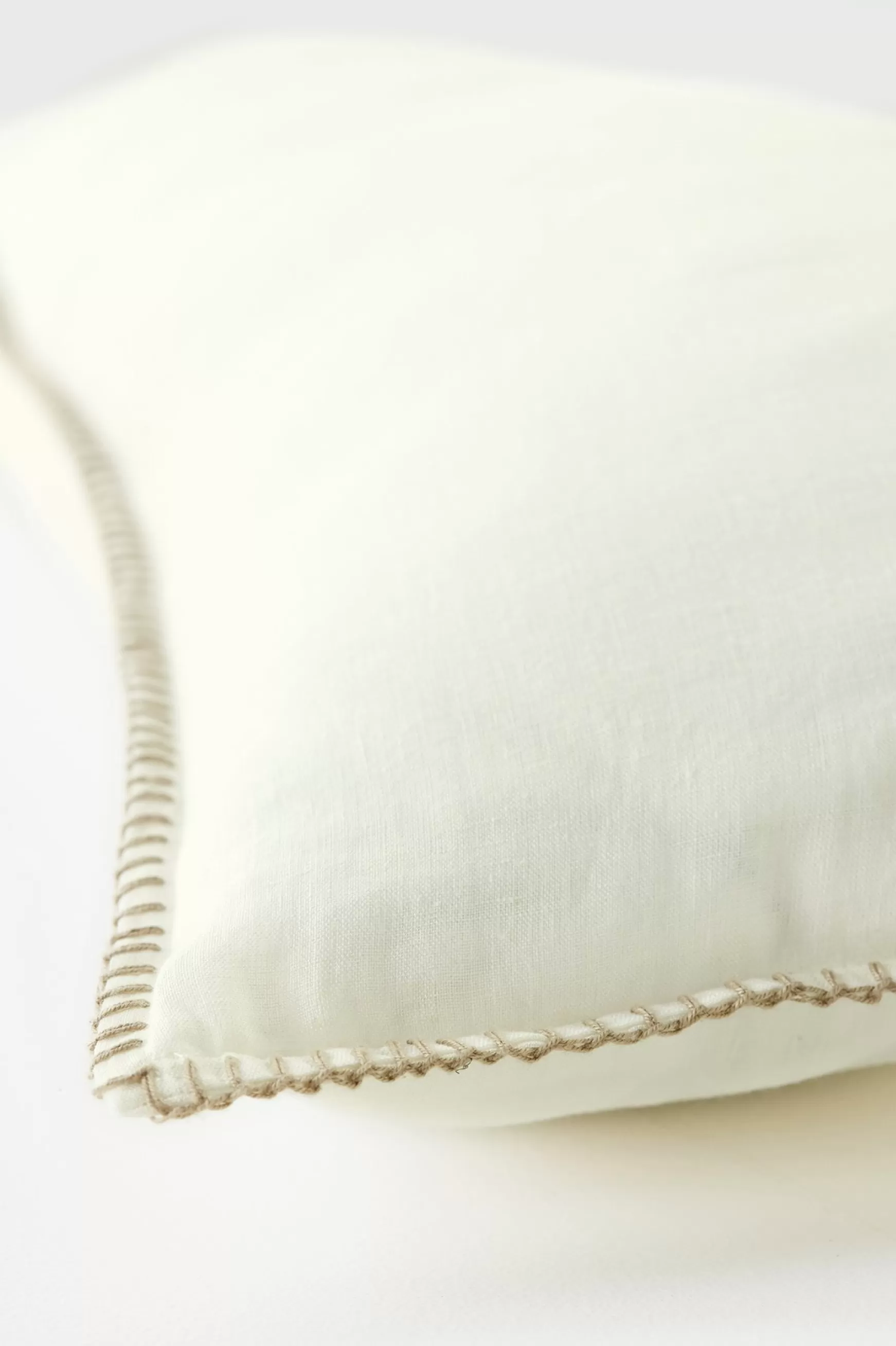 Soft Surroundings Decorative Pillows-Sonata Linen Bolster Pillow