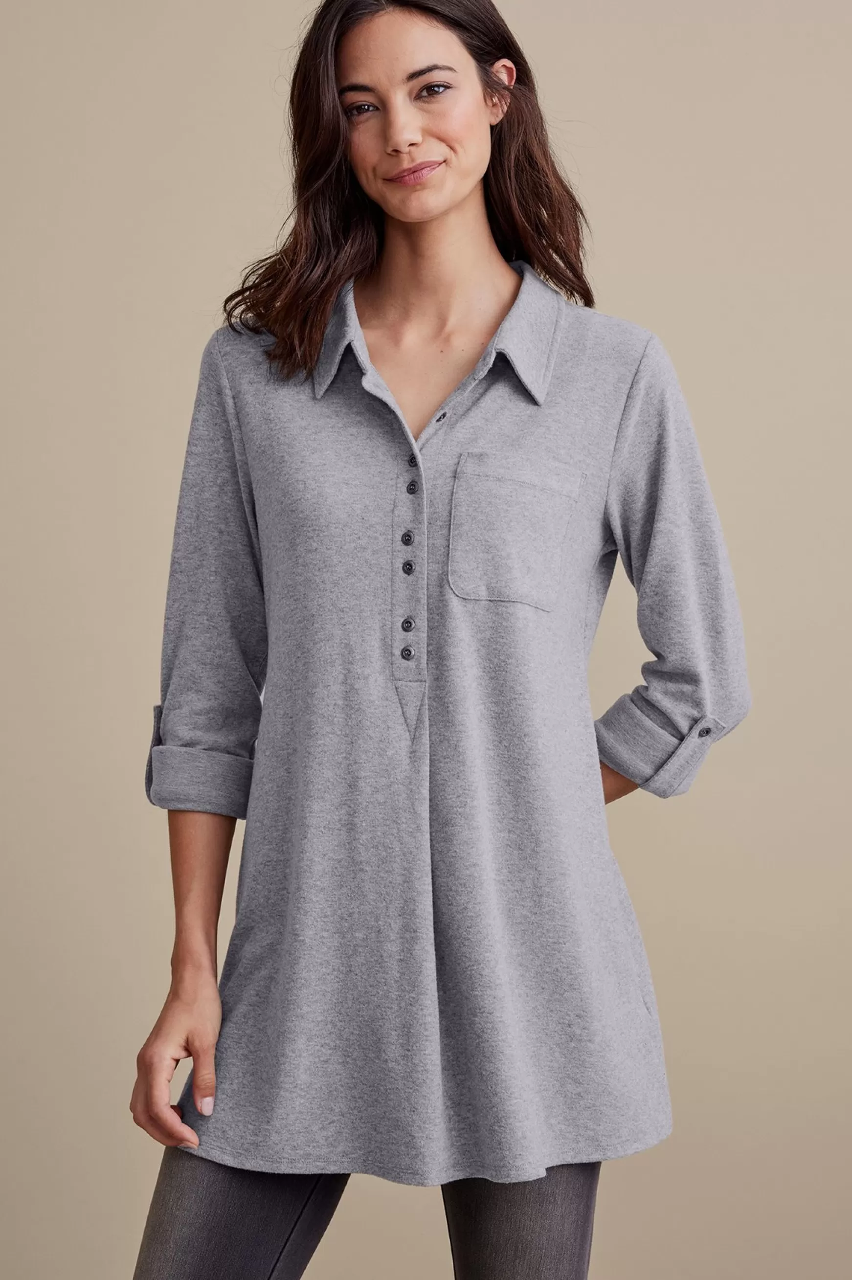 Soft Surroundings Into The Blues | Everyday Styles-Take It Easy Tunic