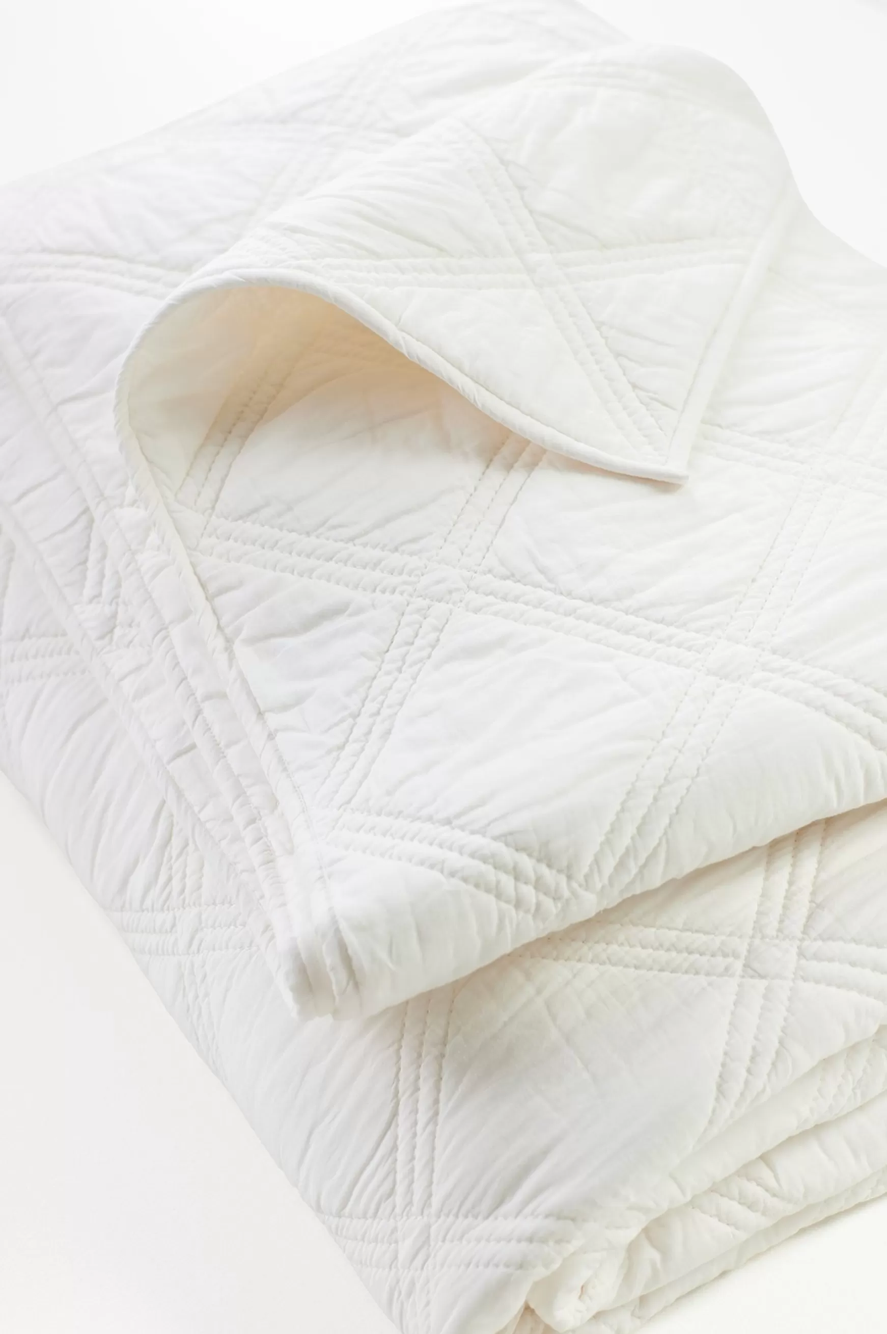 Soft Surroundings quilts, coverlets & duvet covers-Toluca Diamond Quilt