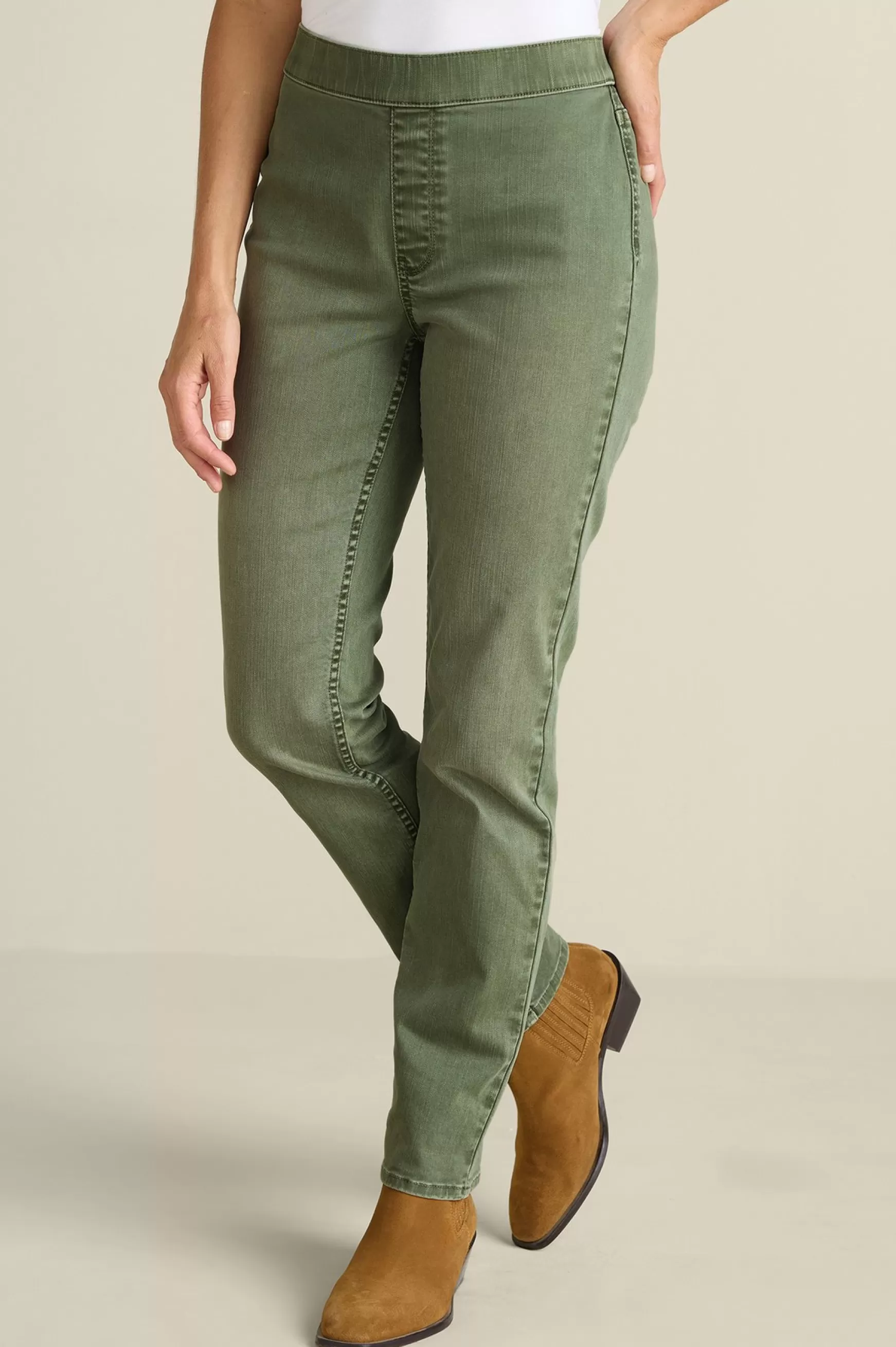 Soft Surroundings Everyday Styles | Wear Now Styles-Ultimate Denim Pull-On Slim Leg Jeans