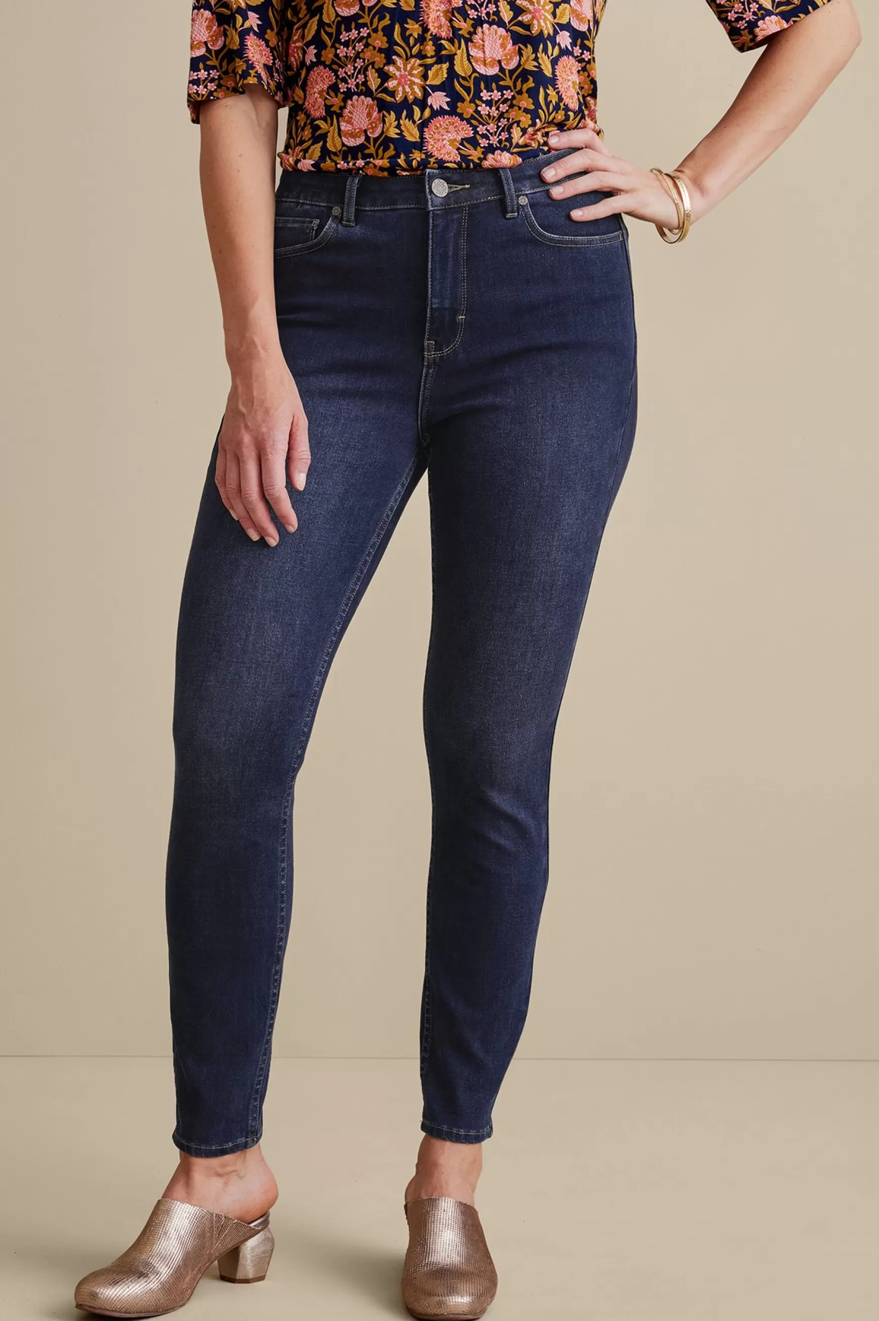 Soft Surroundings Everyday Styles | Wear Now Styles-Ultimate Denim Skinny Ankle Jeans