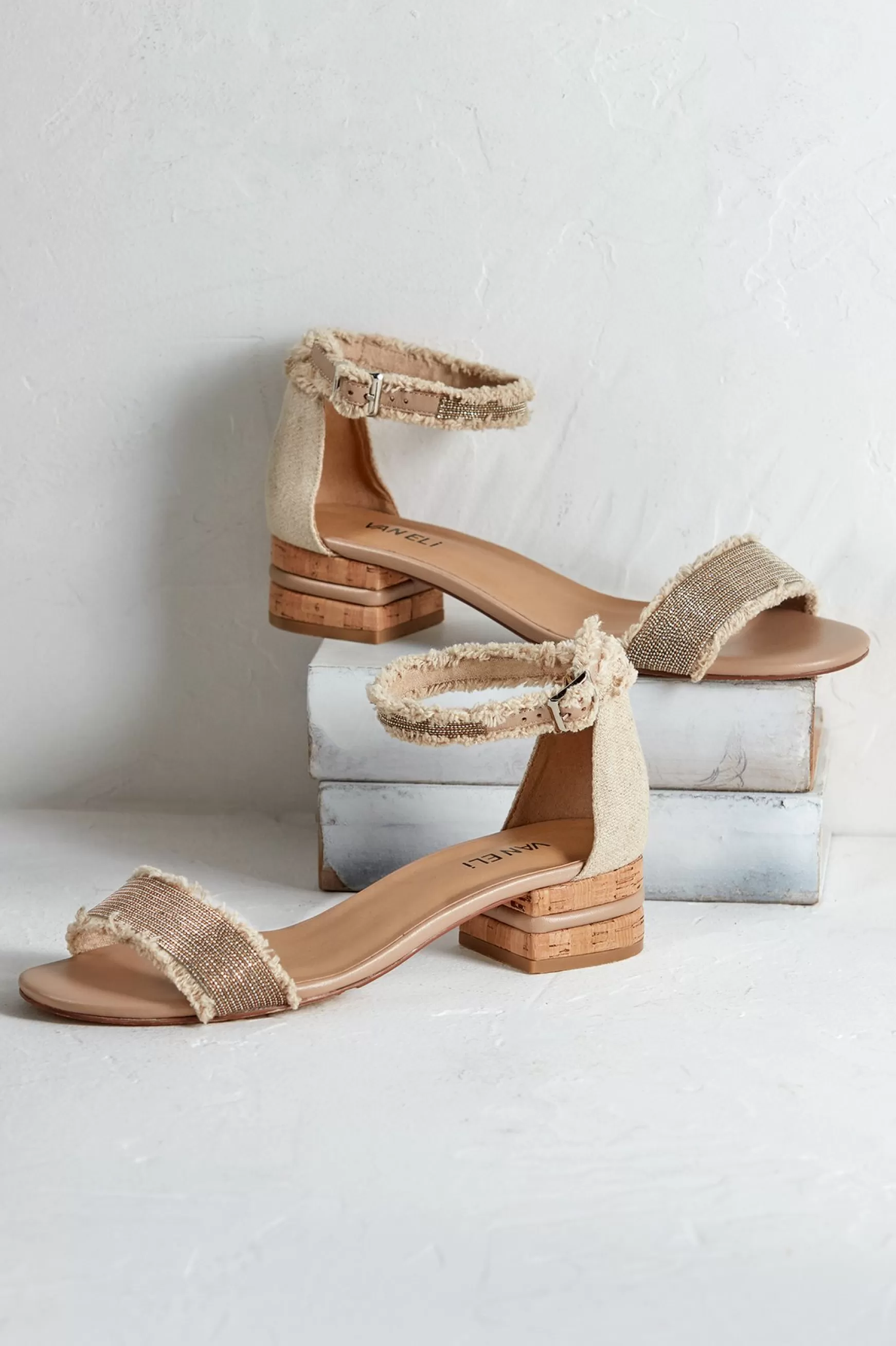 Soft Surroundings sandals | heels-Vaneli Helee Ankle Strap Sandal